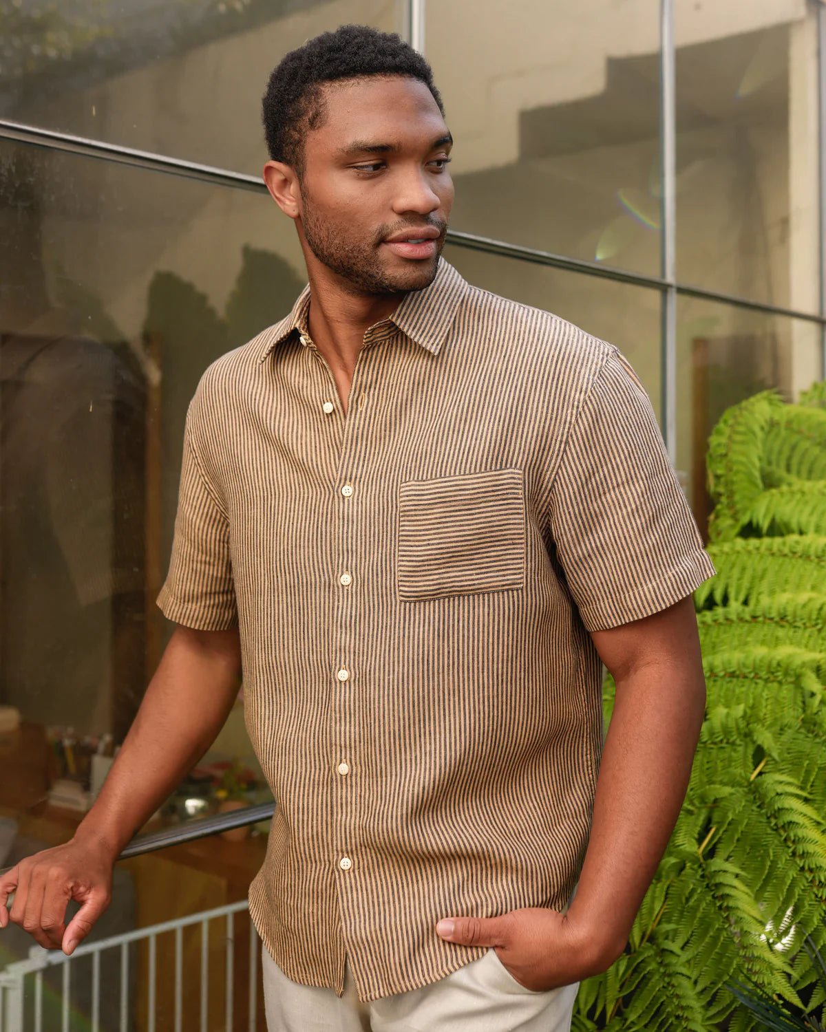 Ola Shirt - Chai - Paranoid Ranch