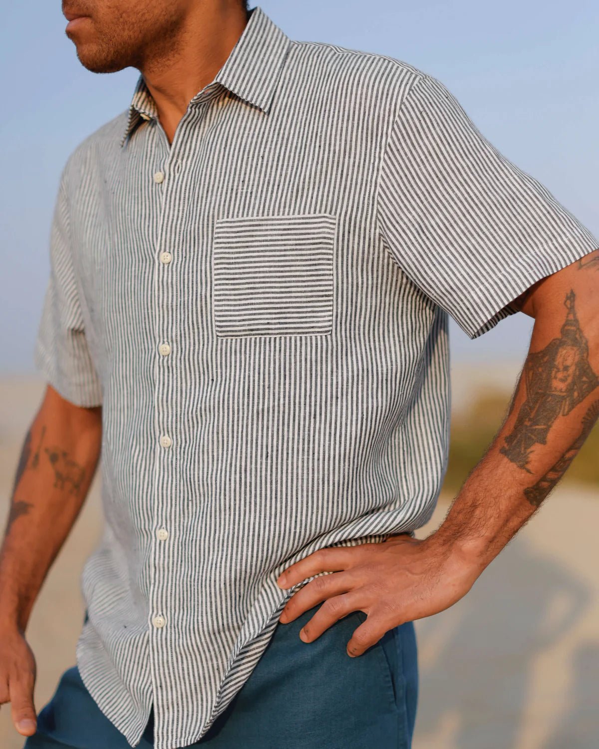 Ola Striped Shirt - Paranoid Ranch