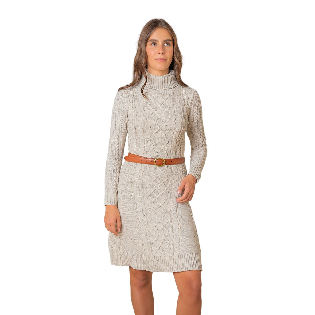 Organic Cable Sweater Dress - Paranoid Ranch