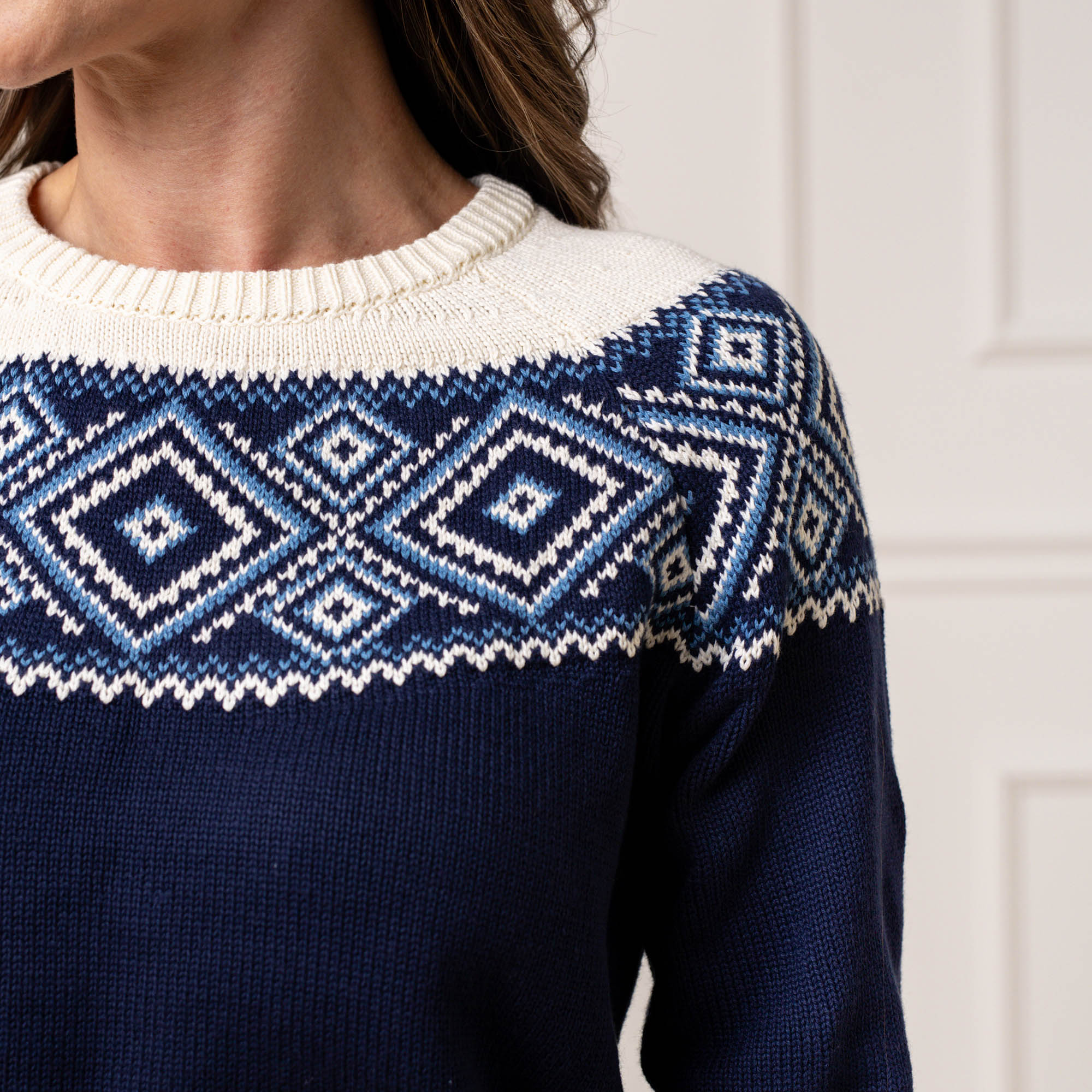 Organic Fair Isle Raglan Sweater - Paranoid Ranch