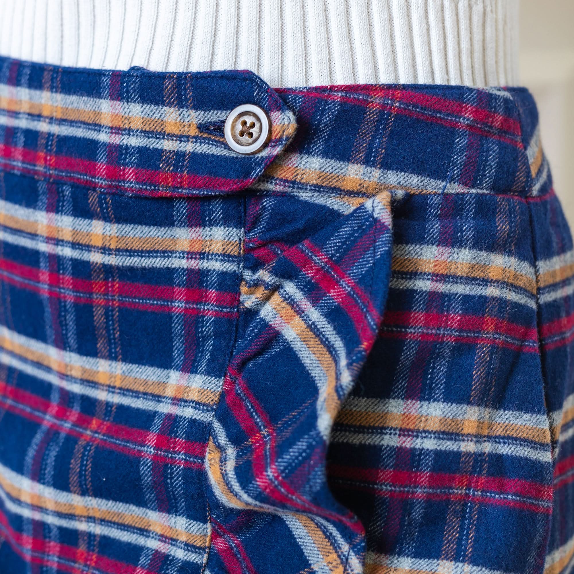 Organic Flannel Ruffle Skirt - Paranoid Ranch