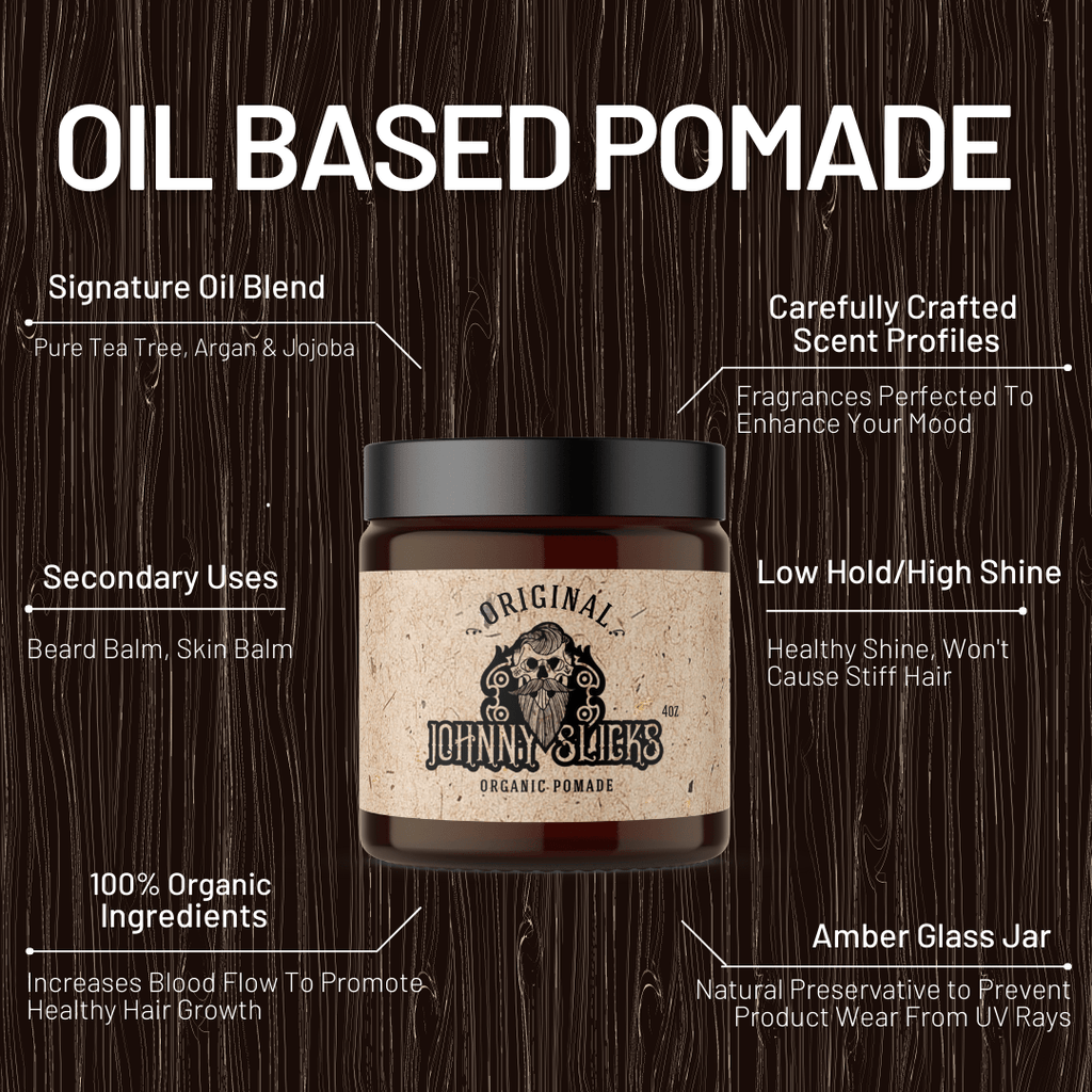 Organic Oil Based Pomade - Paranoid Ranch