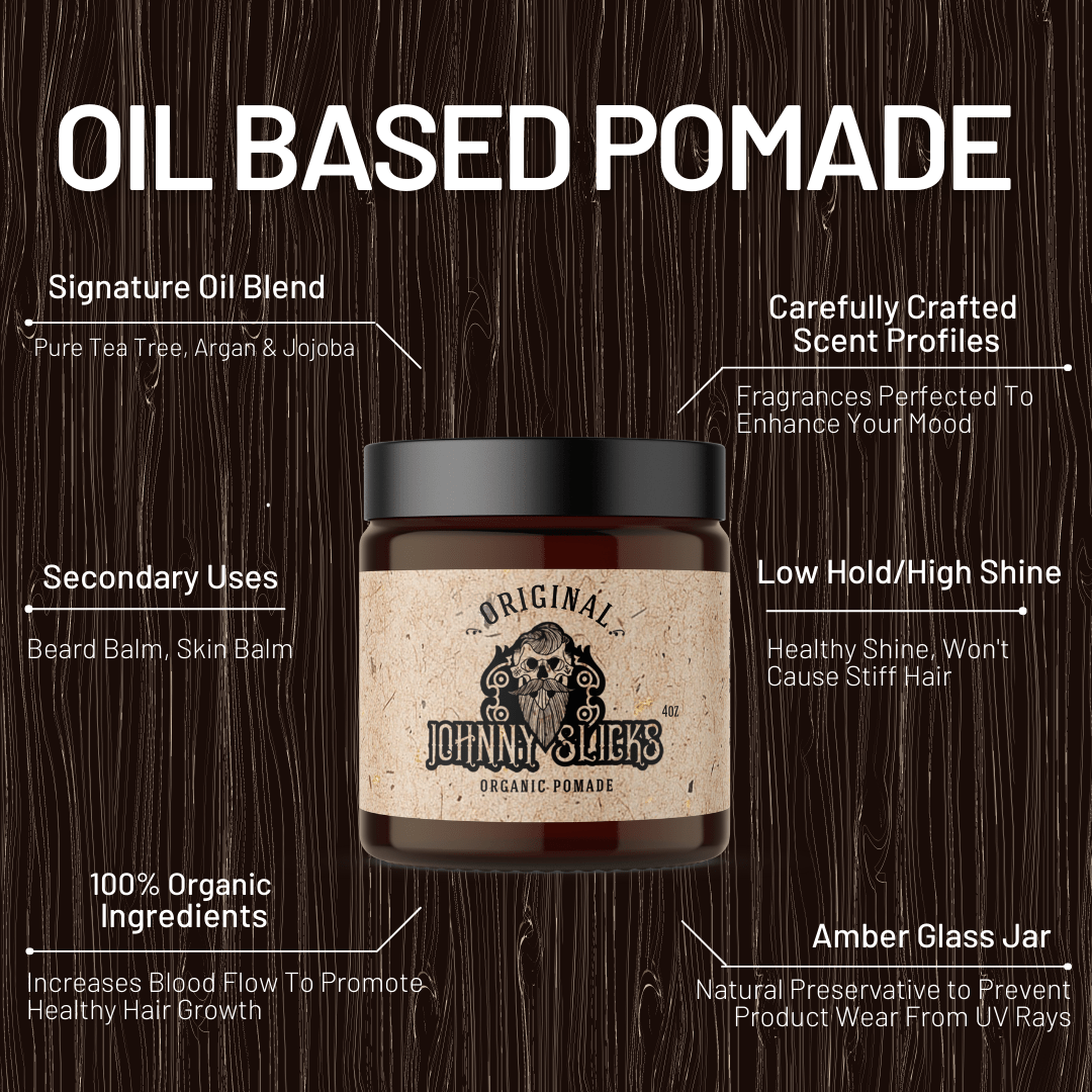 Organic Oil Based Pomade - Paranoid Ranch