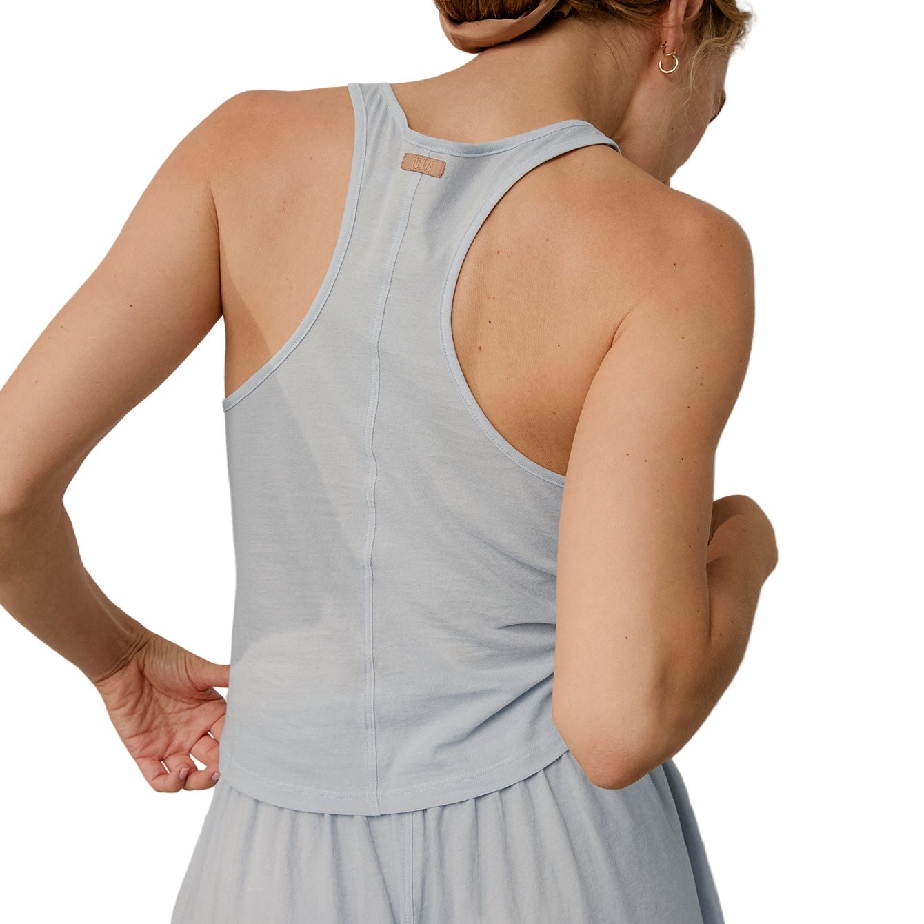 Organic Pima Curved Hem Tank - Paranoid Ranch