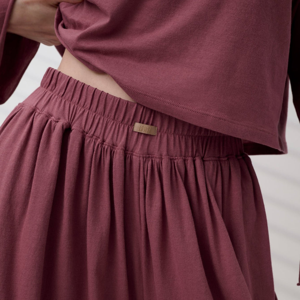 Organic Pima Wide Leg Pant - Paranoid Ranch