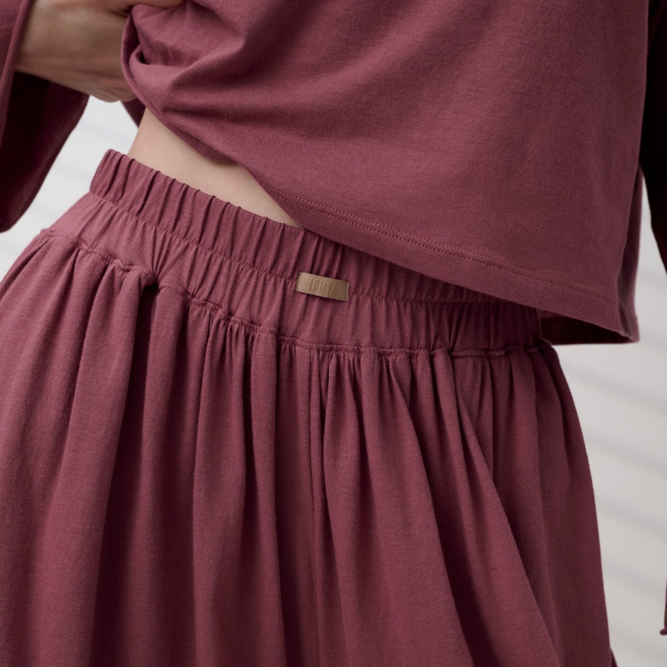 Organic Pima Wide Leg Pant - Paranoid Ranch