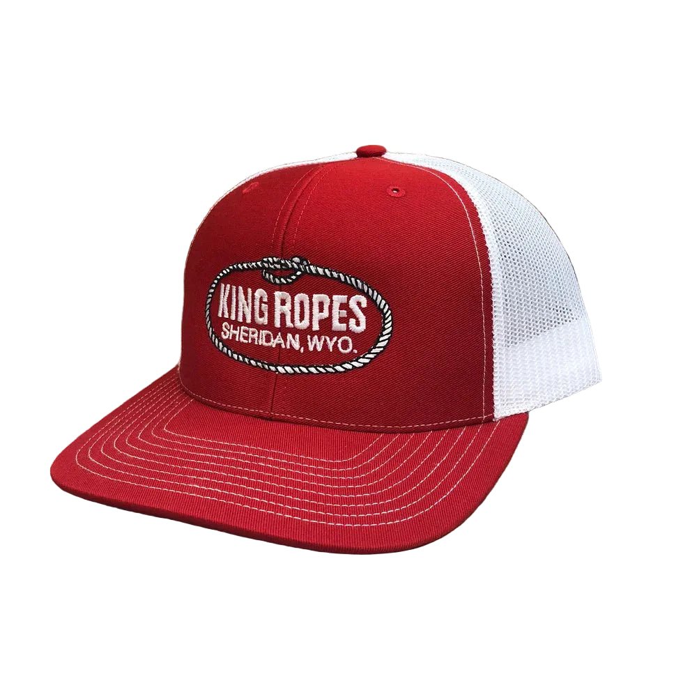 Original King Ropes Trucker Hat - Red/White - Paranoid Ranch