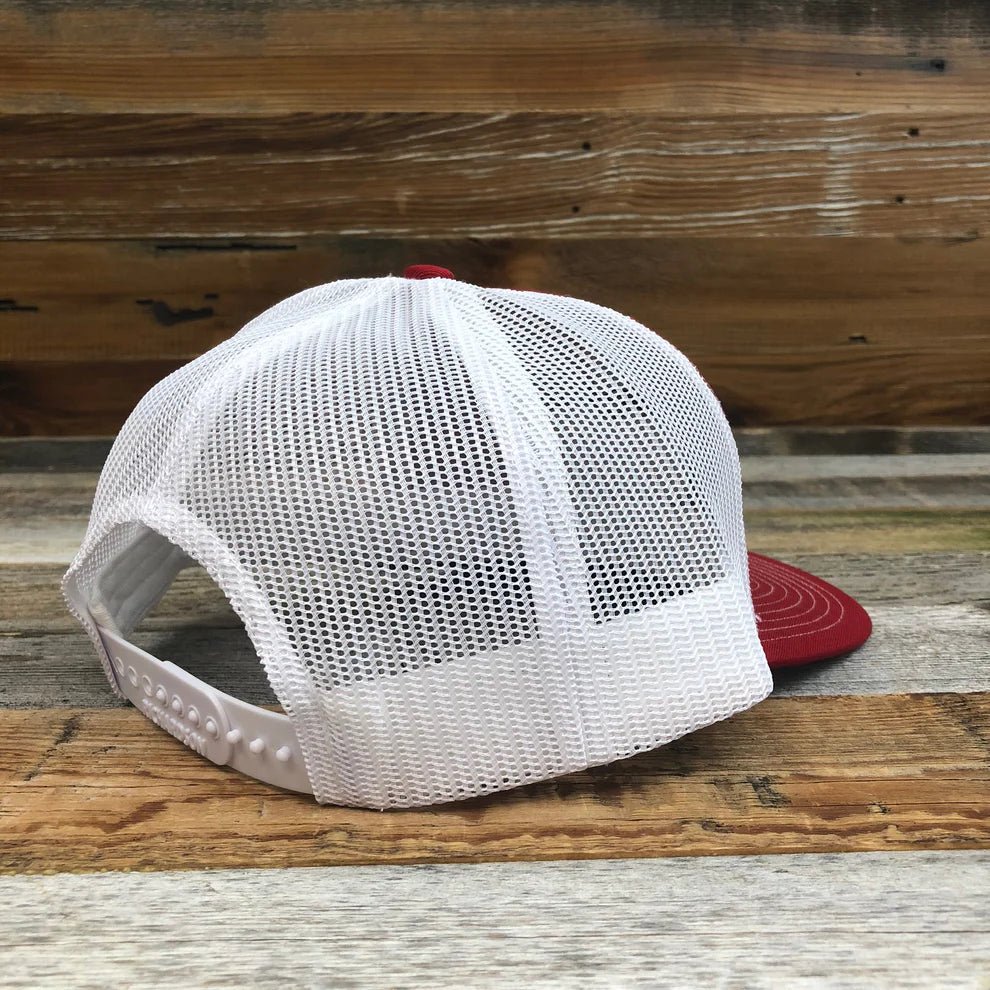 Original King Ropes Trucker Hat - Red/White - Paranoid Ranch