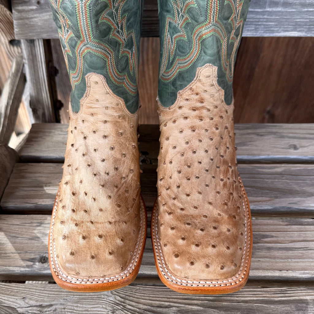 Ostrich Chisolm Boot | Justin Mens - Paranoid Ranch