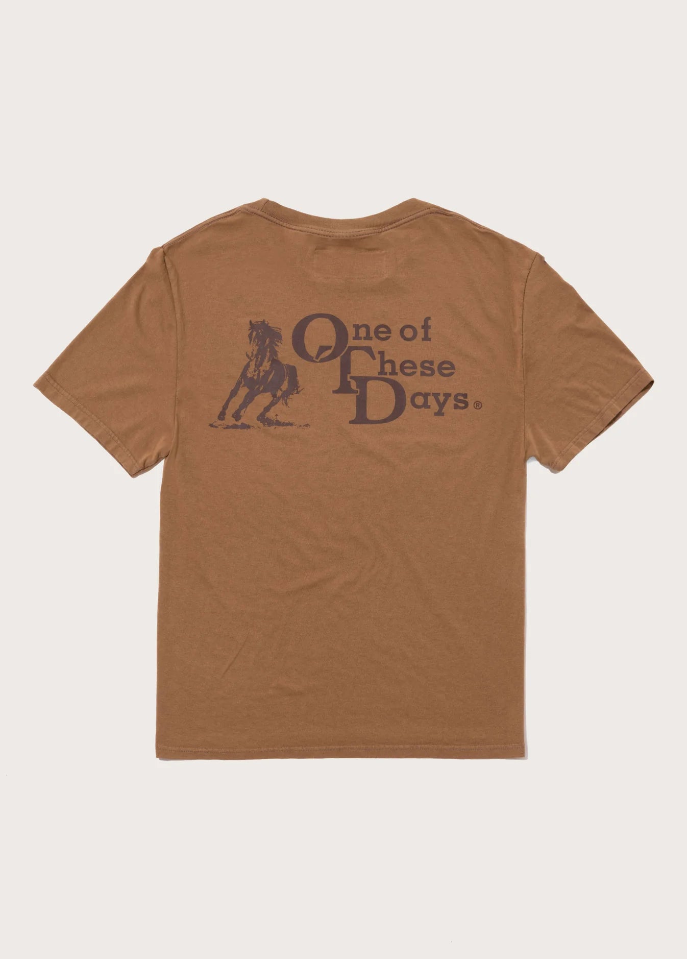 OTD Stacked Logo Tee | Bone - Paranoid Ranch