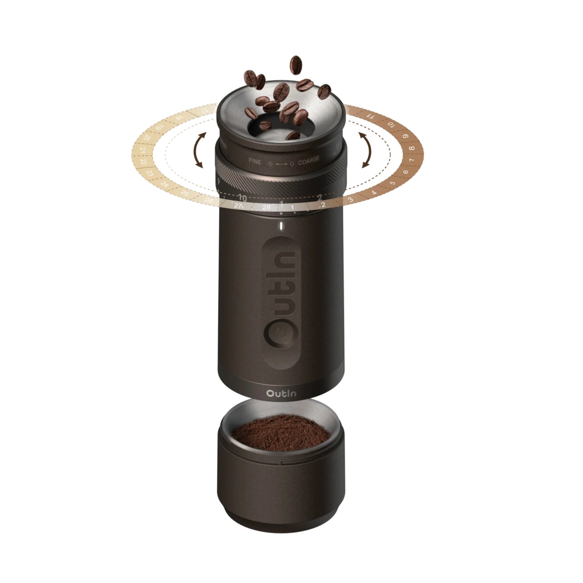 OutIn Fino Portable Electric Coffee Grinder - Paranoid Ranch