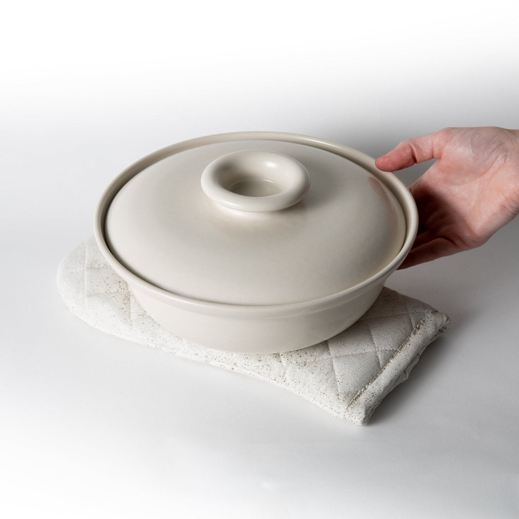 Oven Mitt Trivet | White Terrazzo - Paranoid Ranch