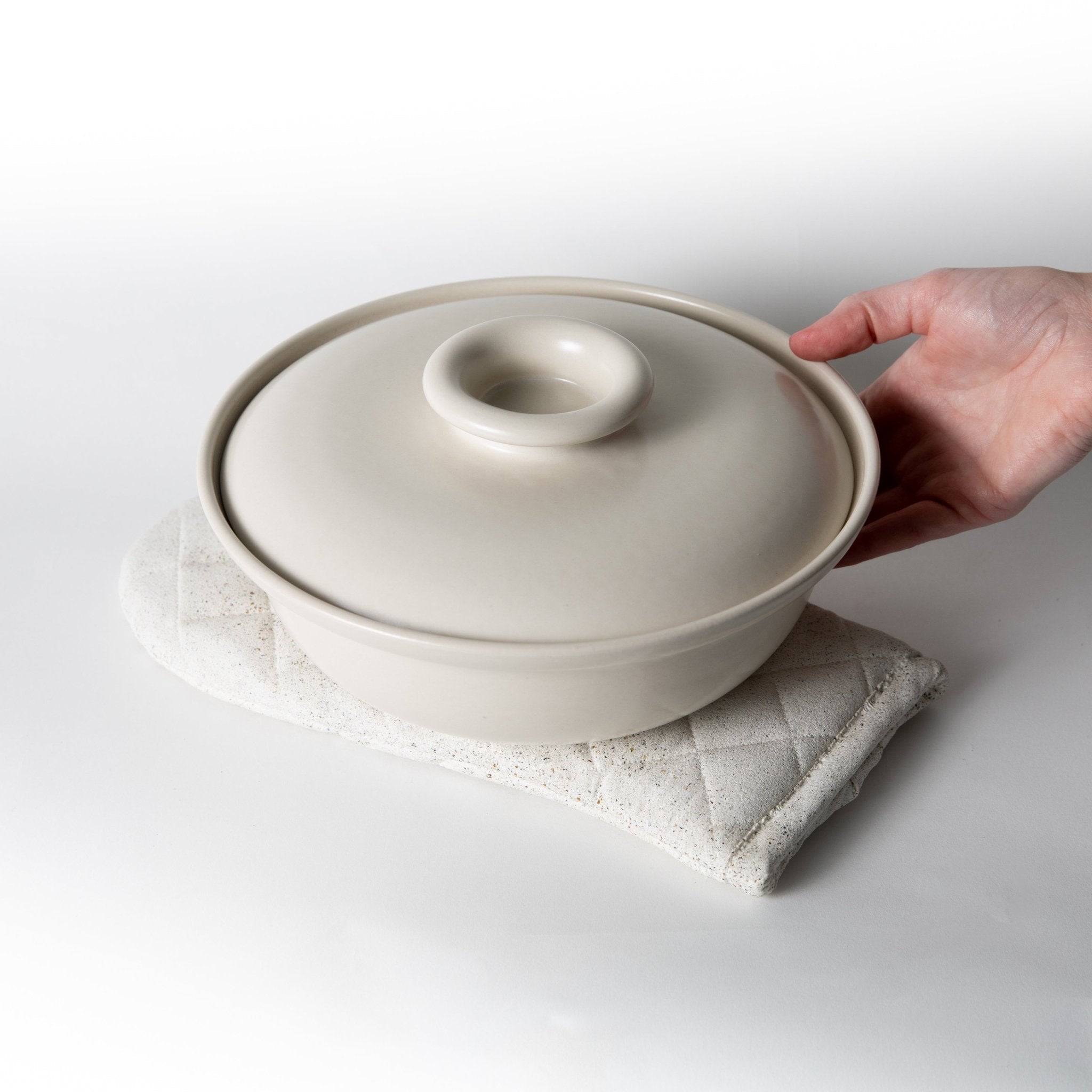 Oven Mitt Trivet | White Terrazzo - Paranoid Ranch