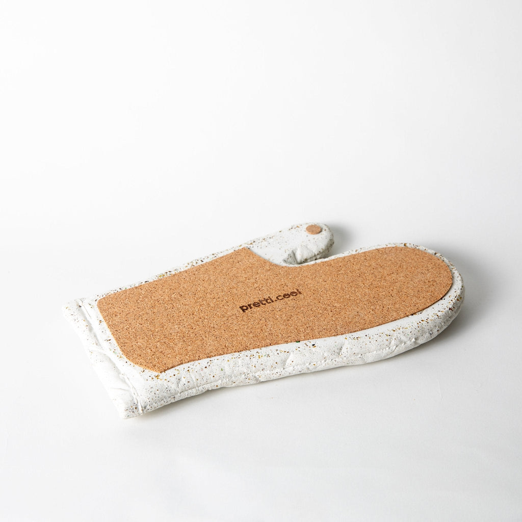 Oven Mitt Trivet | White Terrazzo - Paranoid Ranch