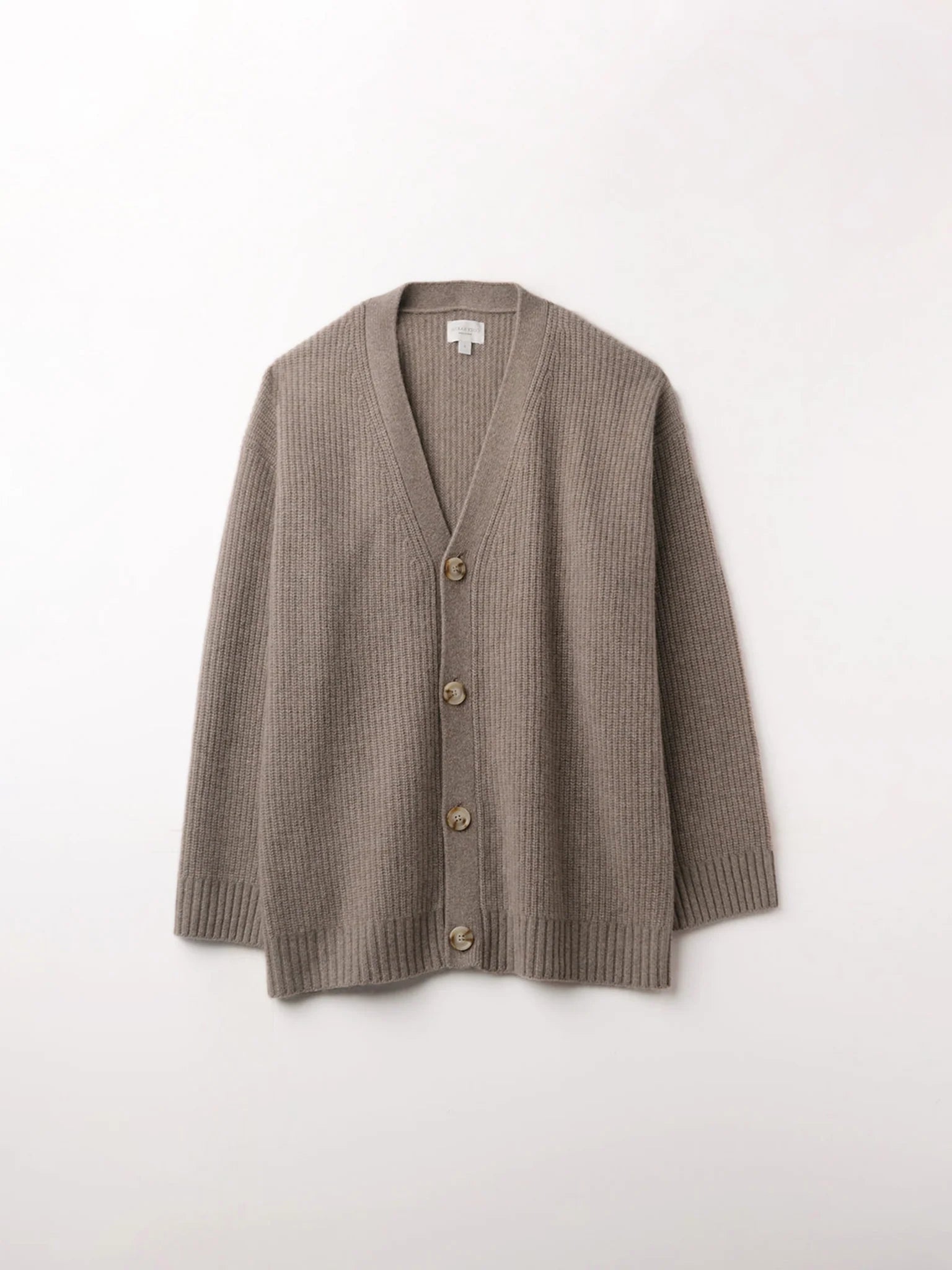 Oversized Sunday Cashmere Cardigan - Almond - Paranoid Ranch