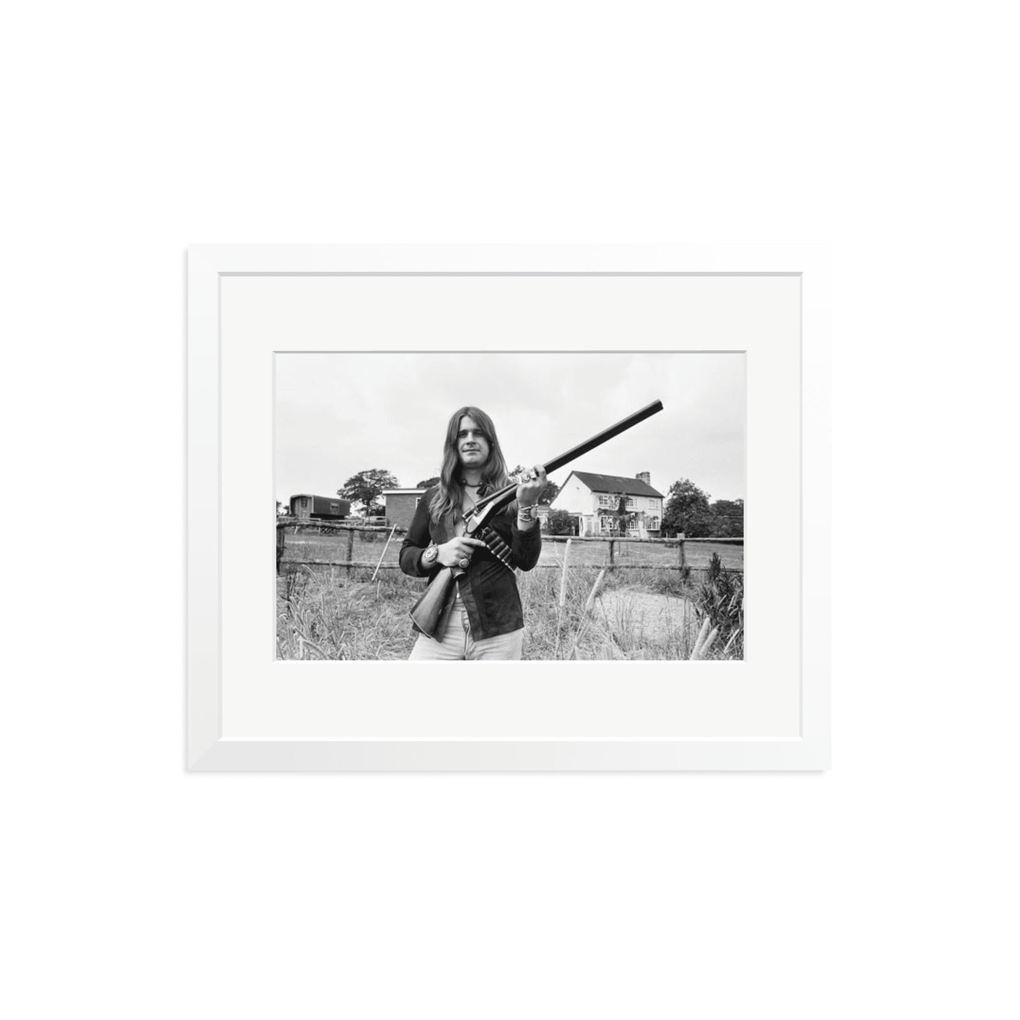 Ozzy Osbourne at his home - Paranoid Ranch