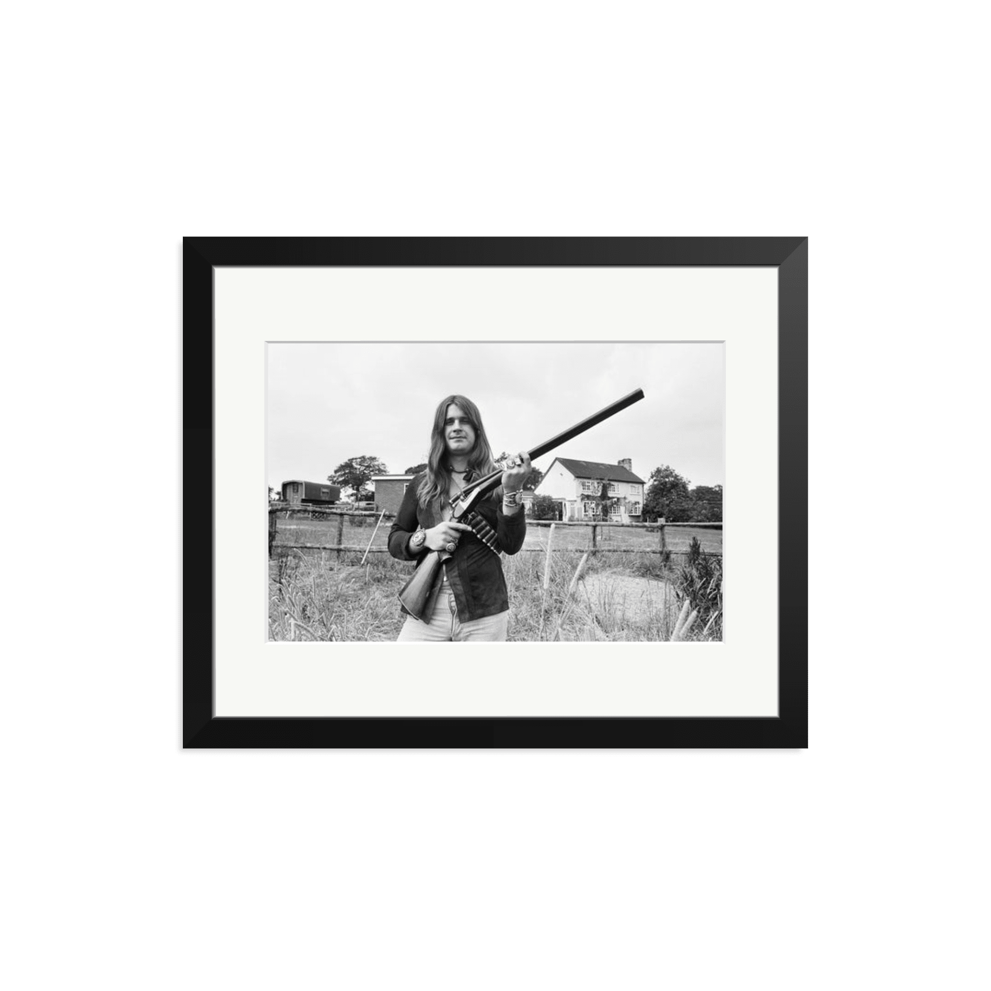 Ozzy Osbourne at his home - Paranoid Ranch