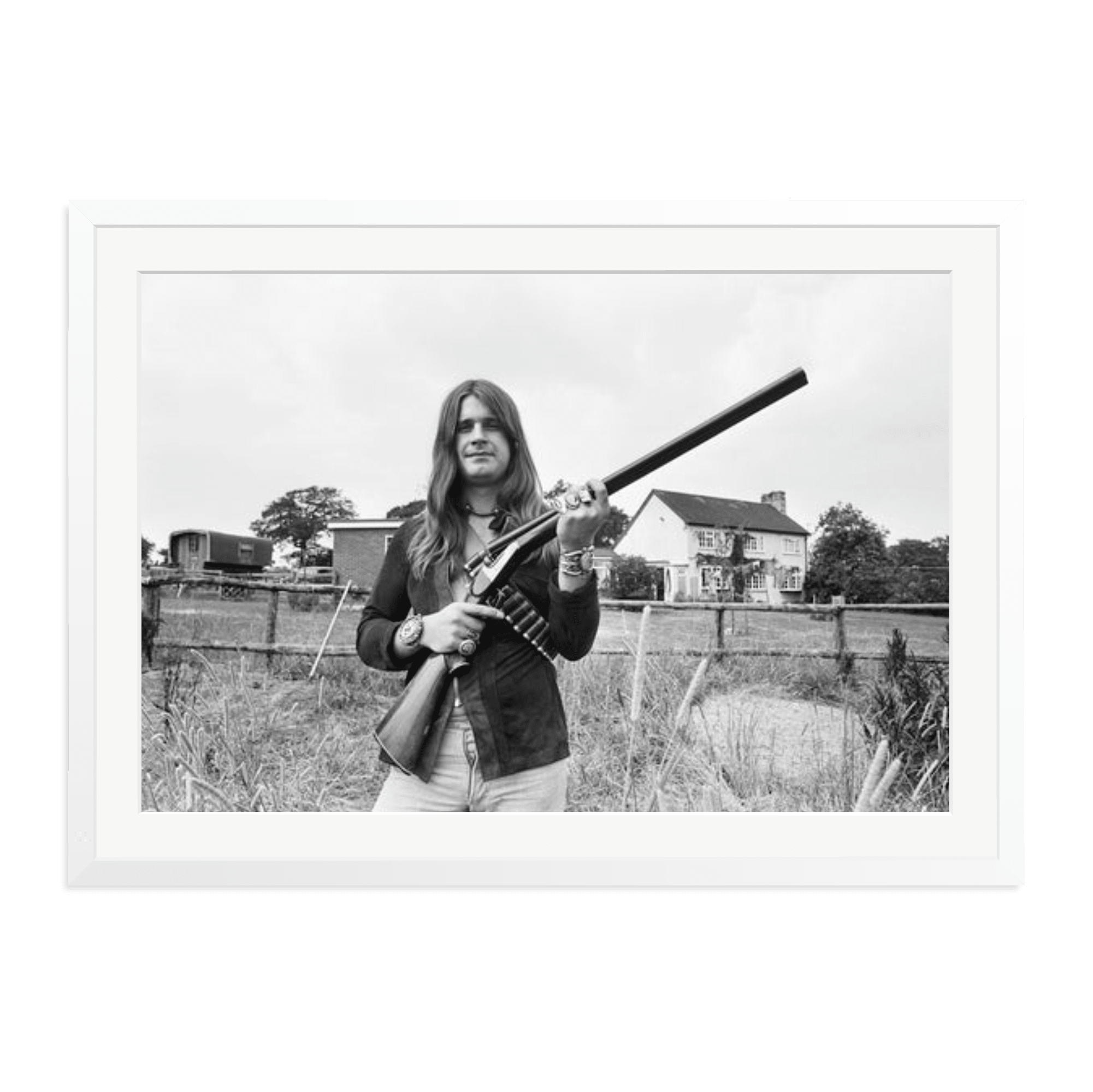 Ozzy Osbourne at his home - Paranoid Ranch