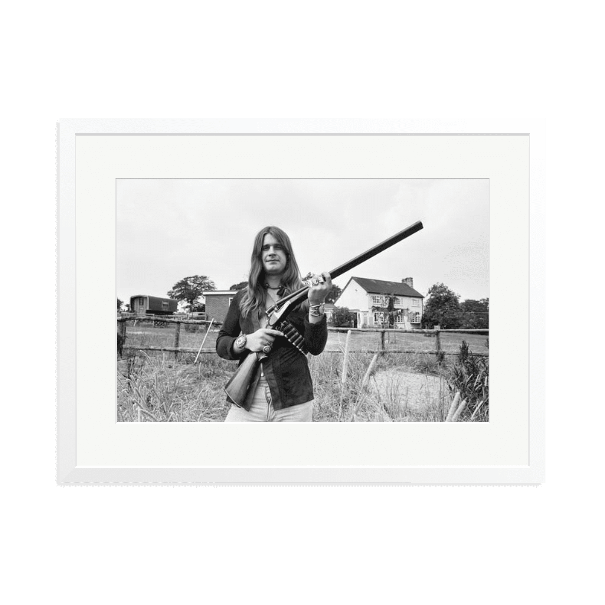 Ozzy Osbourne at his home - Paranoid Ranch