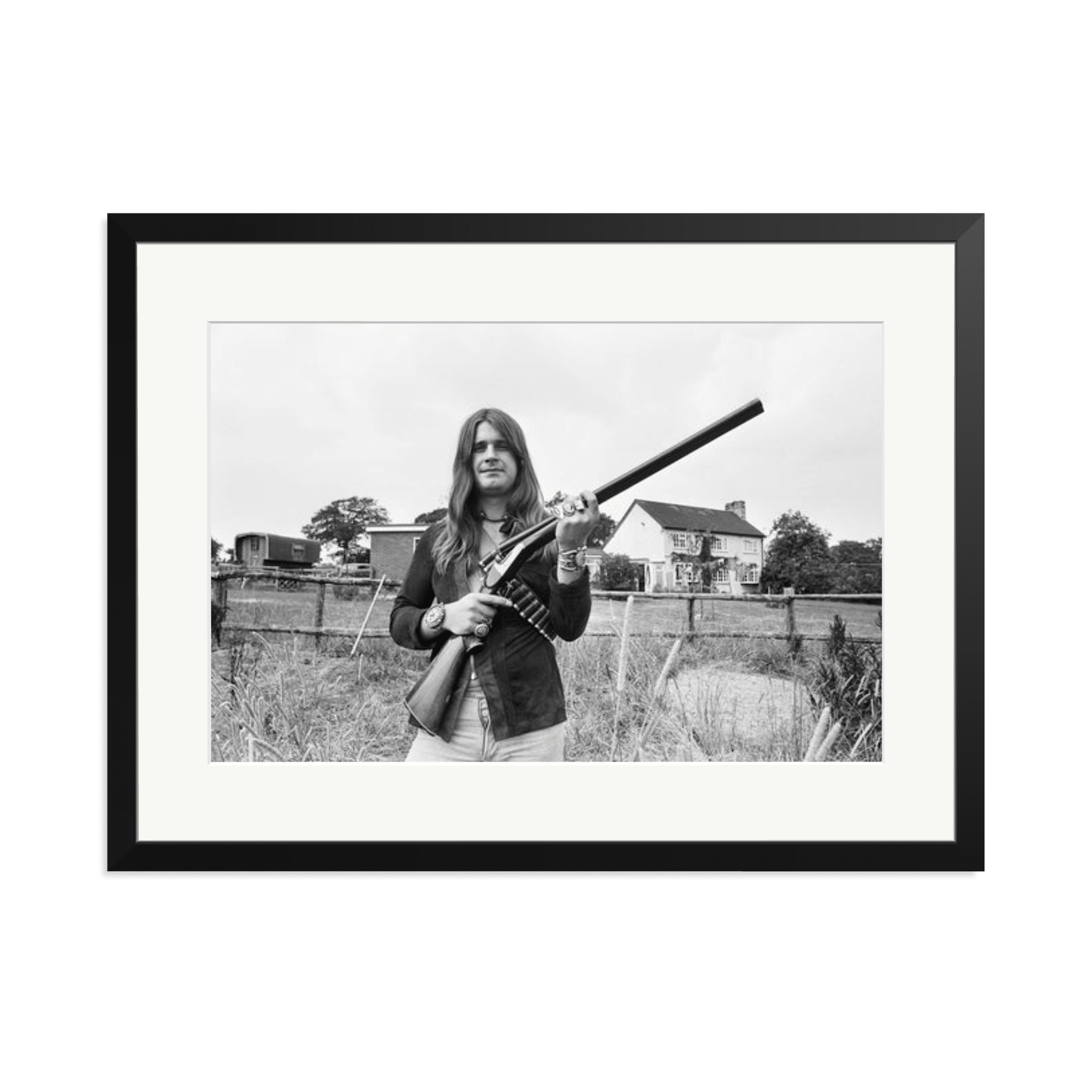 Ozzy Osbourne at his home - Paranoid Ranch