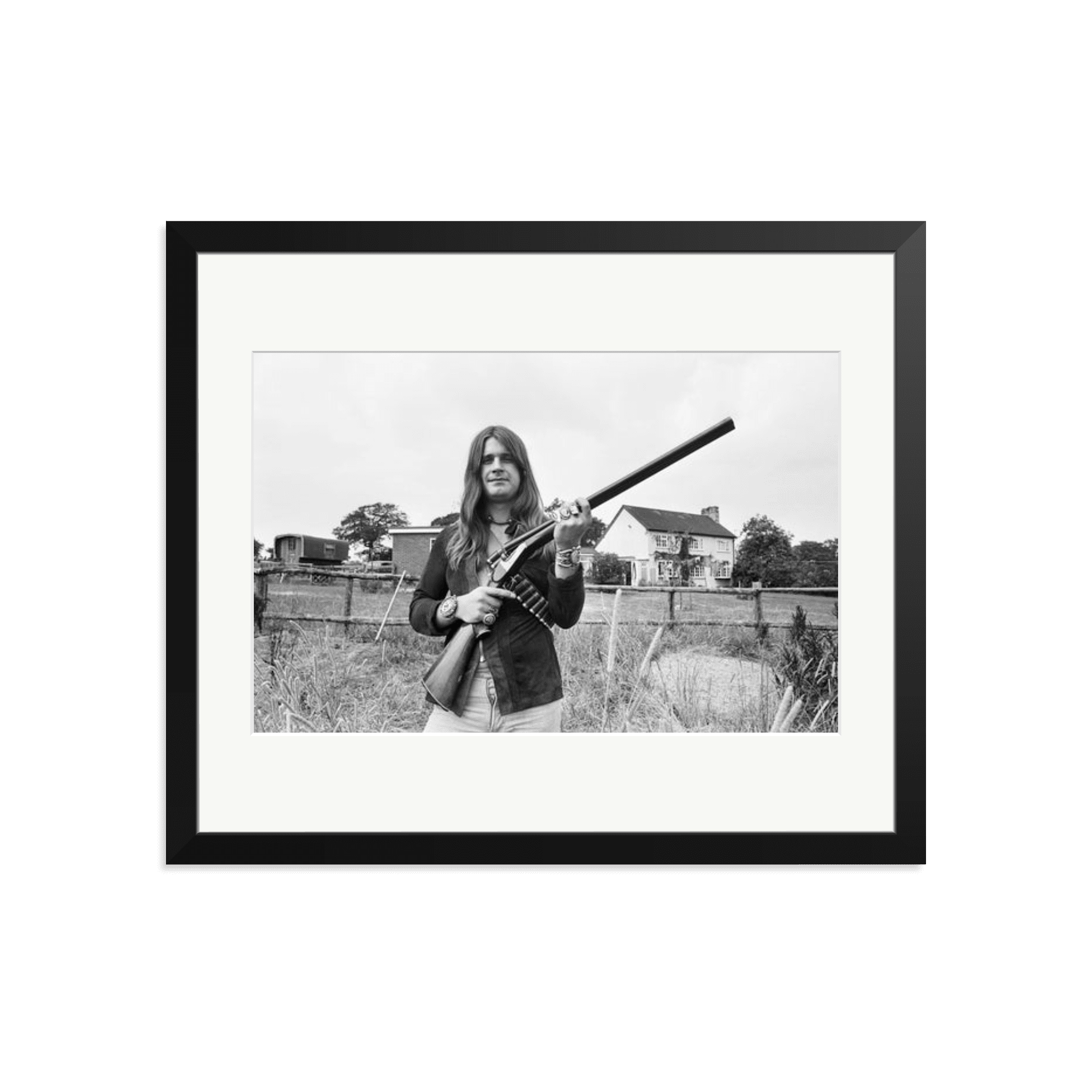 Ozzy Osbourne at his home - Paranoid Ranch