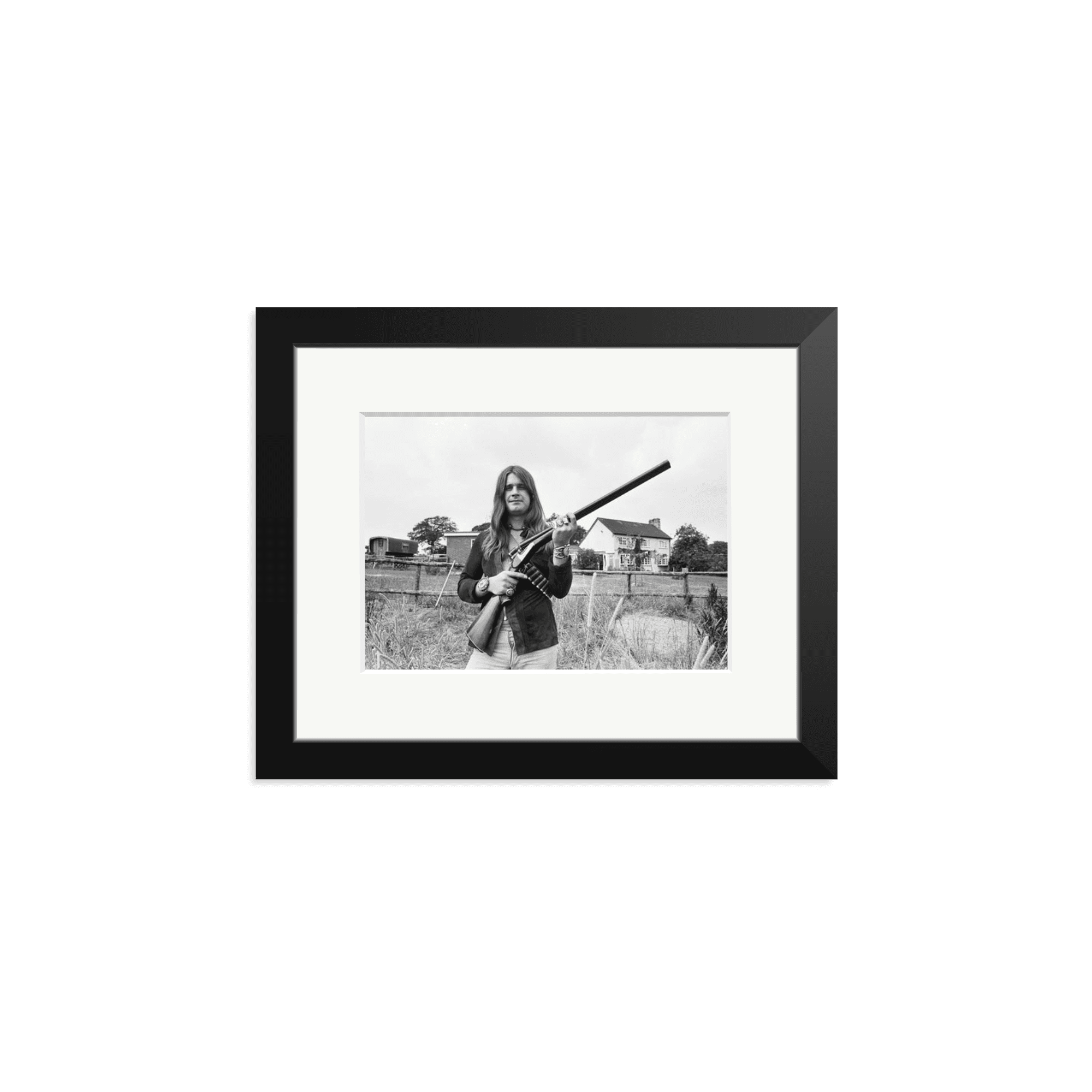 Ozzy Osbourne at his home - Paranoid Ranch