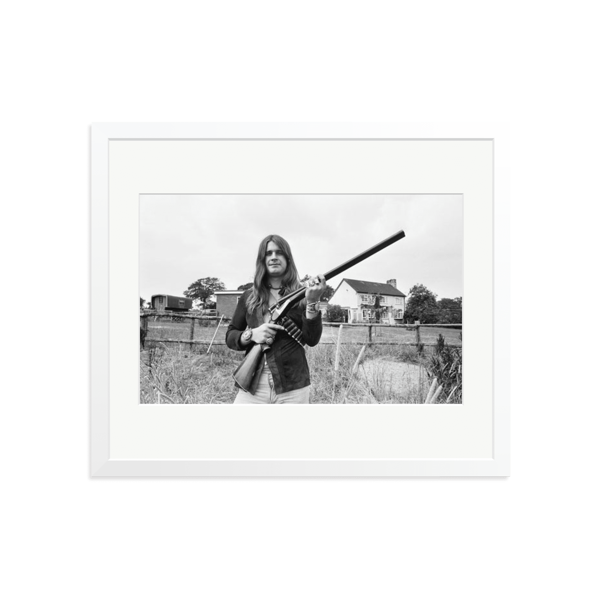 Ozzy Osbourne at his home - Paranoid Ranch