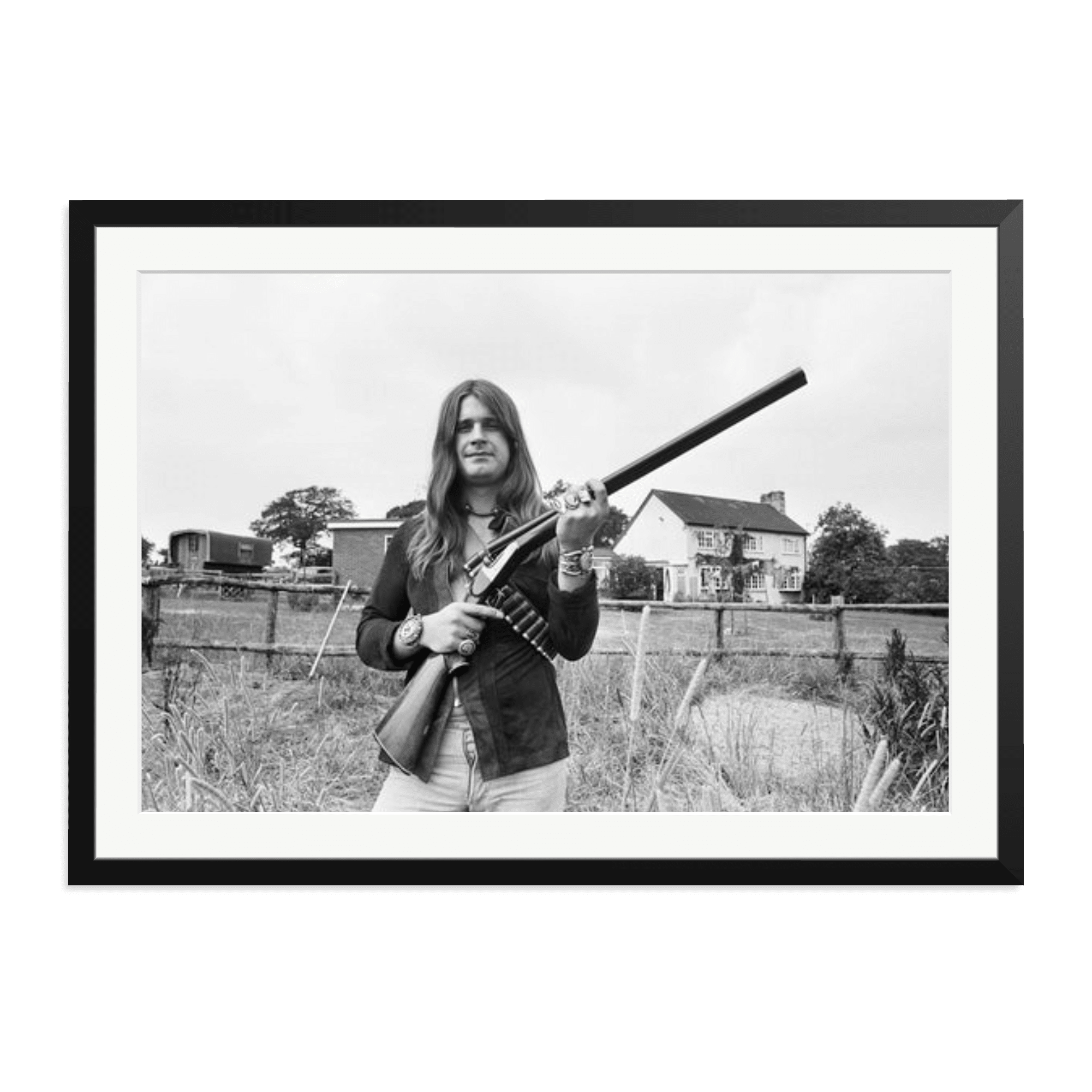 Ozzy Osbourne at his home - Paranoid Ranch