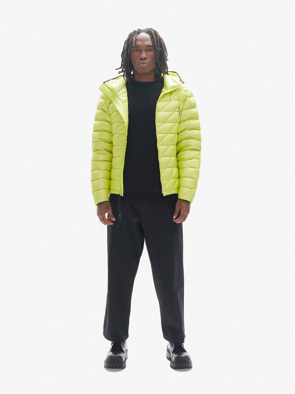 Packable Down Jacket - Mineral Yellow - Paranoid Ranch
