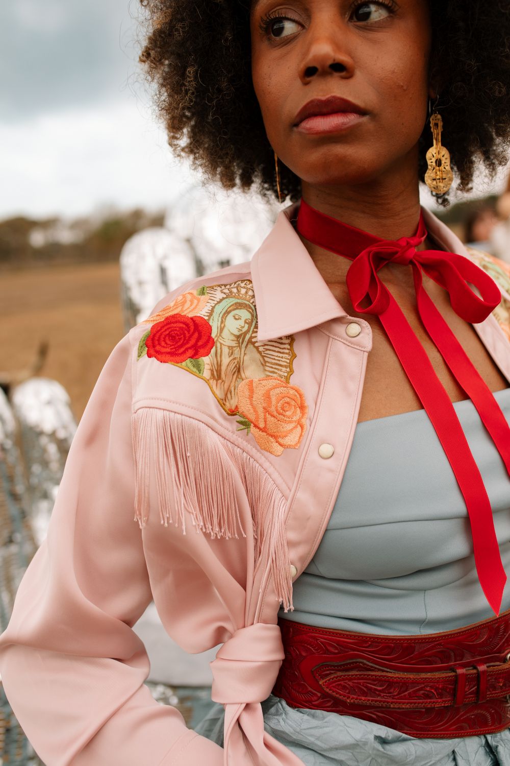 Pale Pink Button Up - Paranoid Ranch