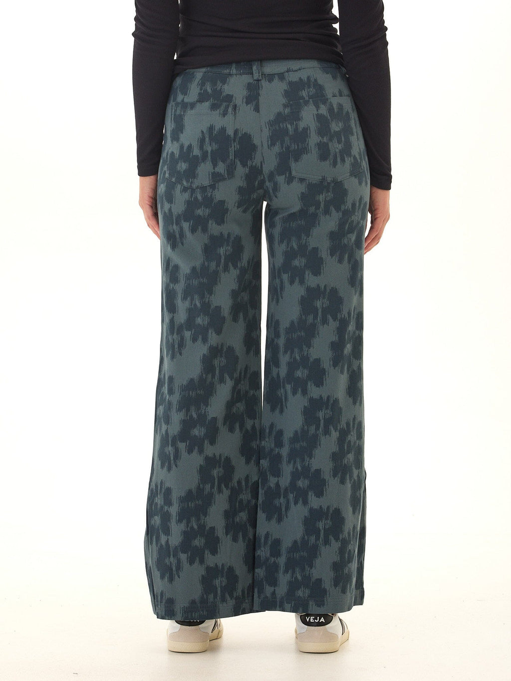 Pamela Stretch Twill Wide Leg Pant - Paranoid Ranch