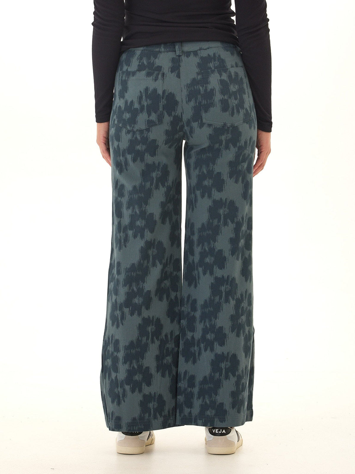 Pamela Stretch Twill Wide Leg Pant - Paranoid Ranch