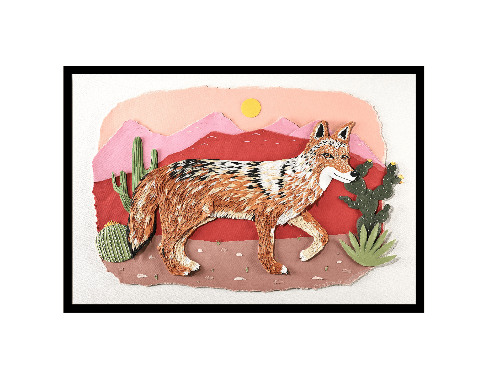 Paper Coyote by Andrea Cira - Paranoid Ranch