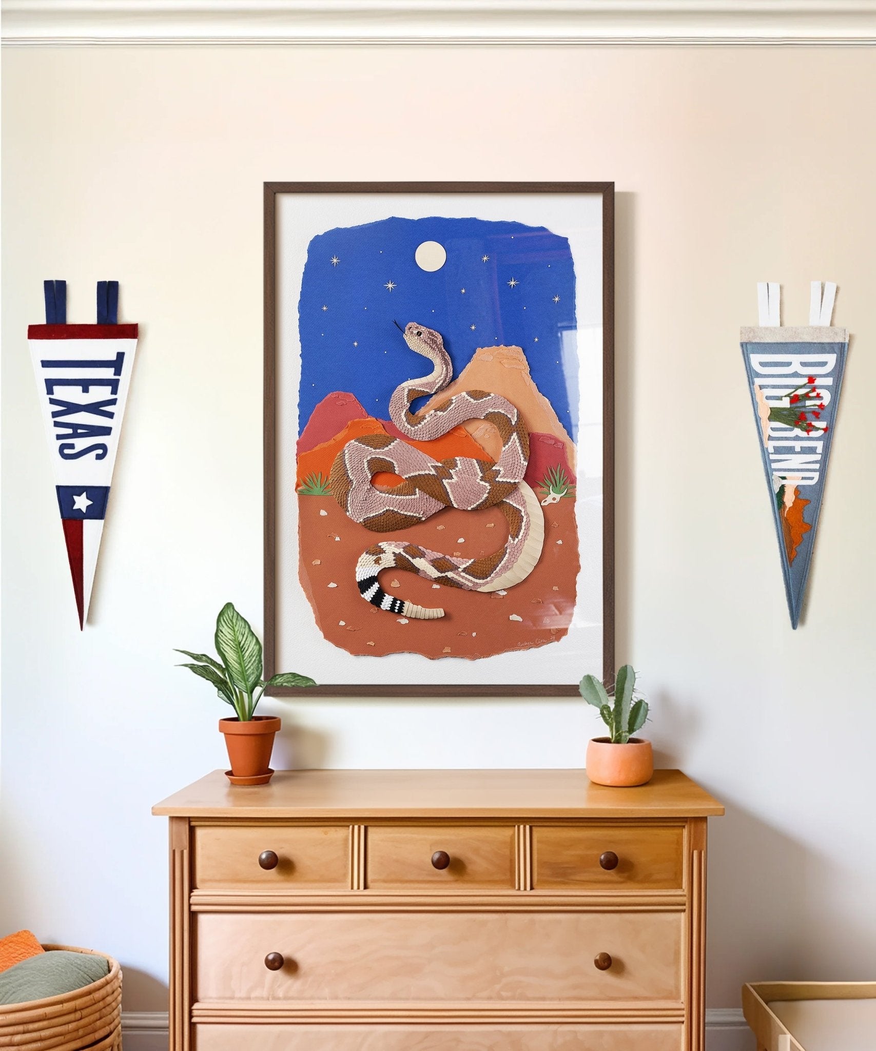 Paper Rattlesnake by Andrea Cira - Paranoid Ranch