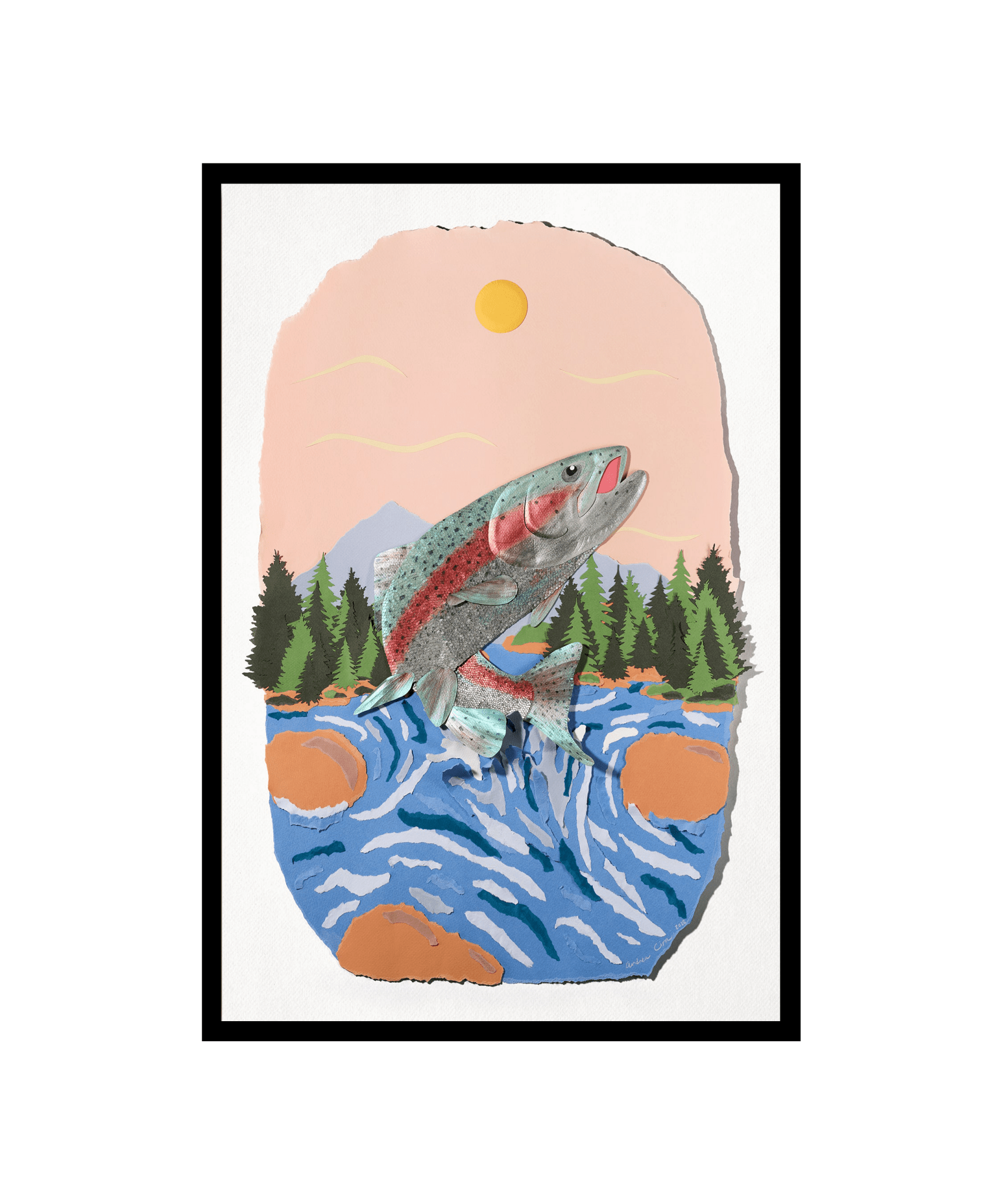 Paper Trout by Andrea Cira - Paranoid Ranch