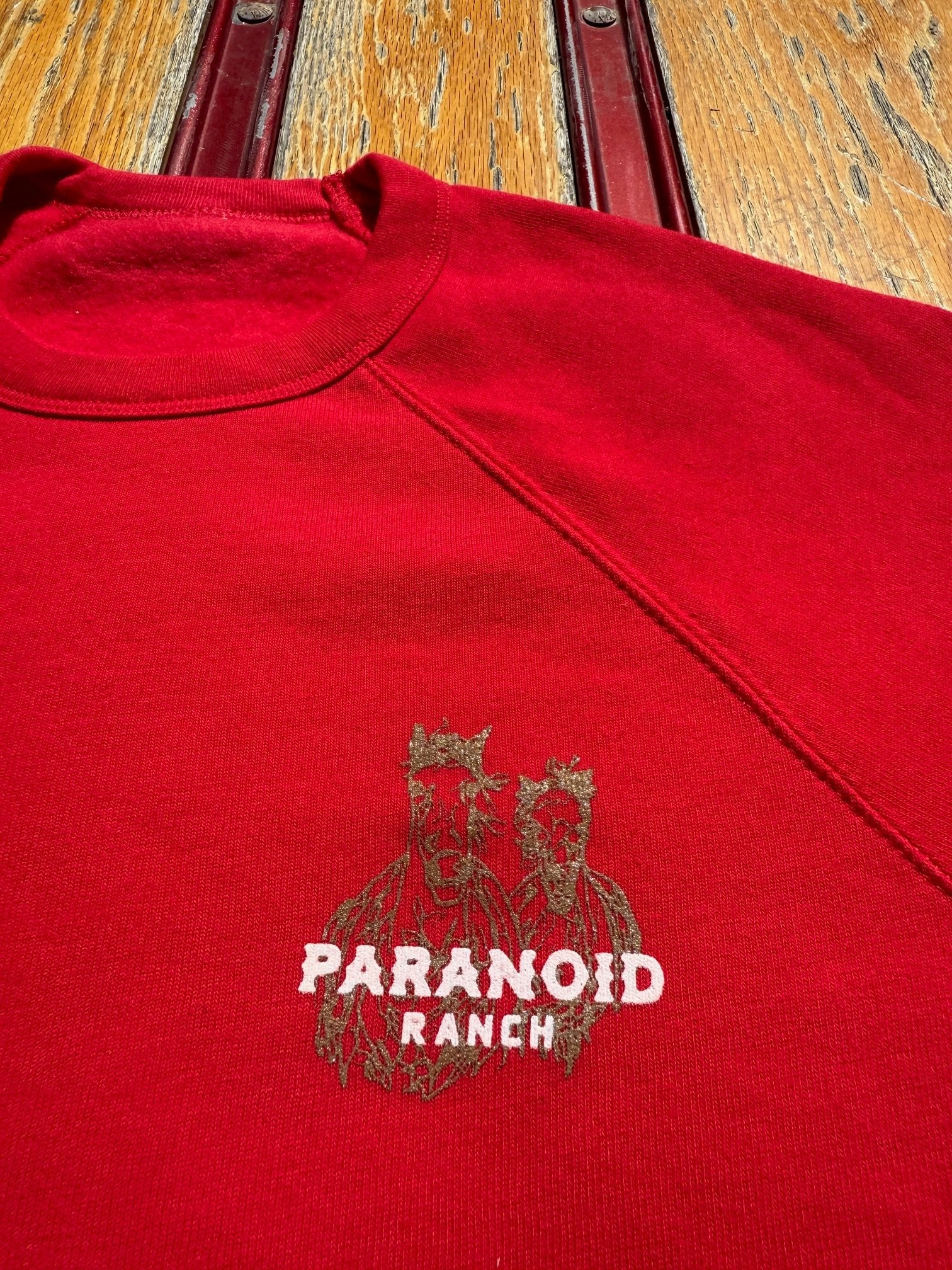 Paranoid Crest Crewneck - Paranoid Ranch