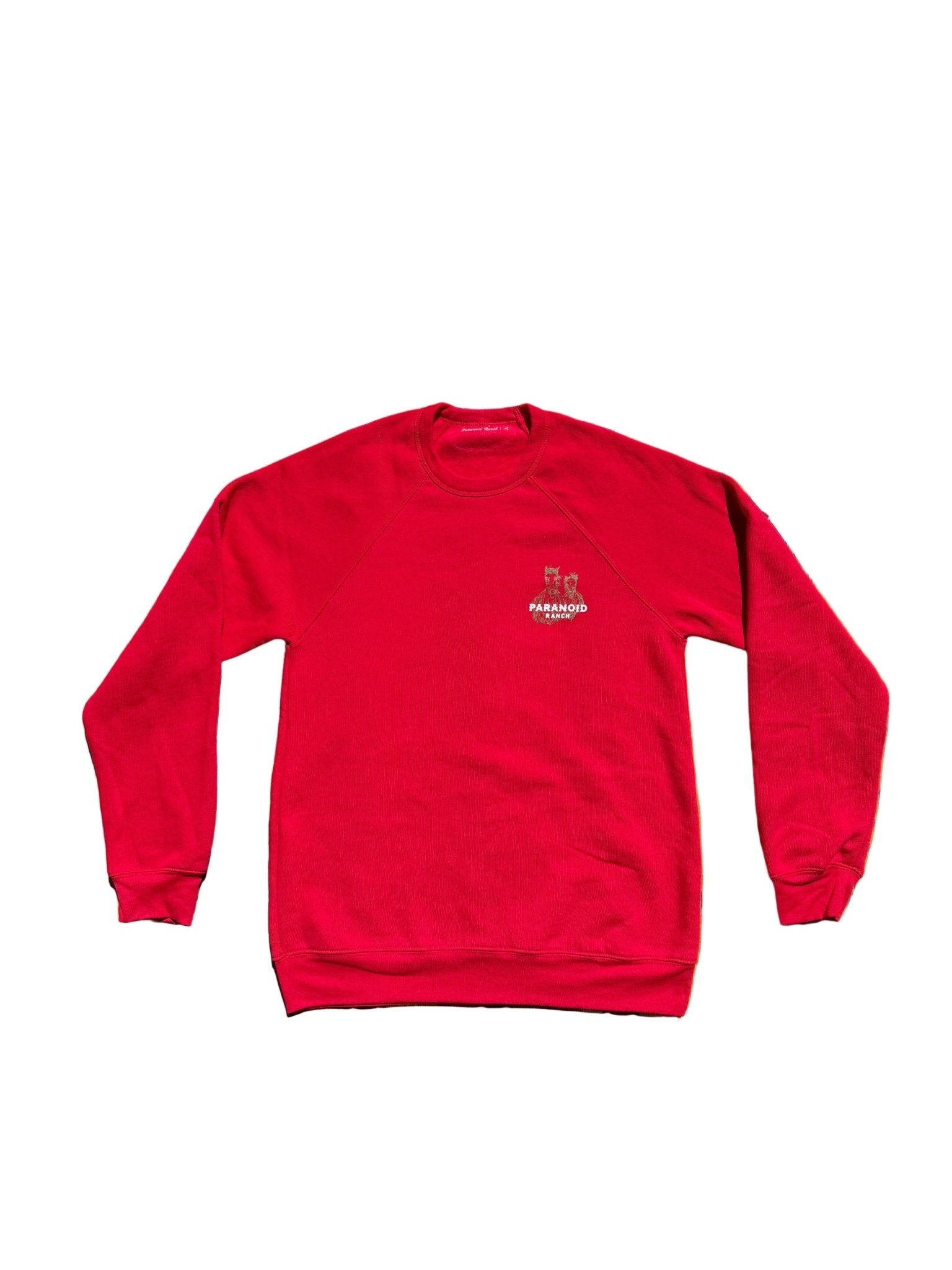 Paranoid Crest Crewneck - Paranoid Ranch