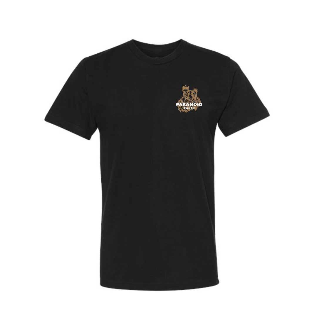 Paranoid Crest Tee - Paranoid Ranch
