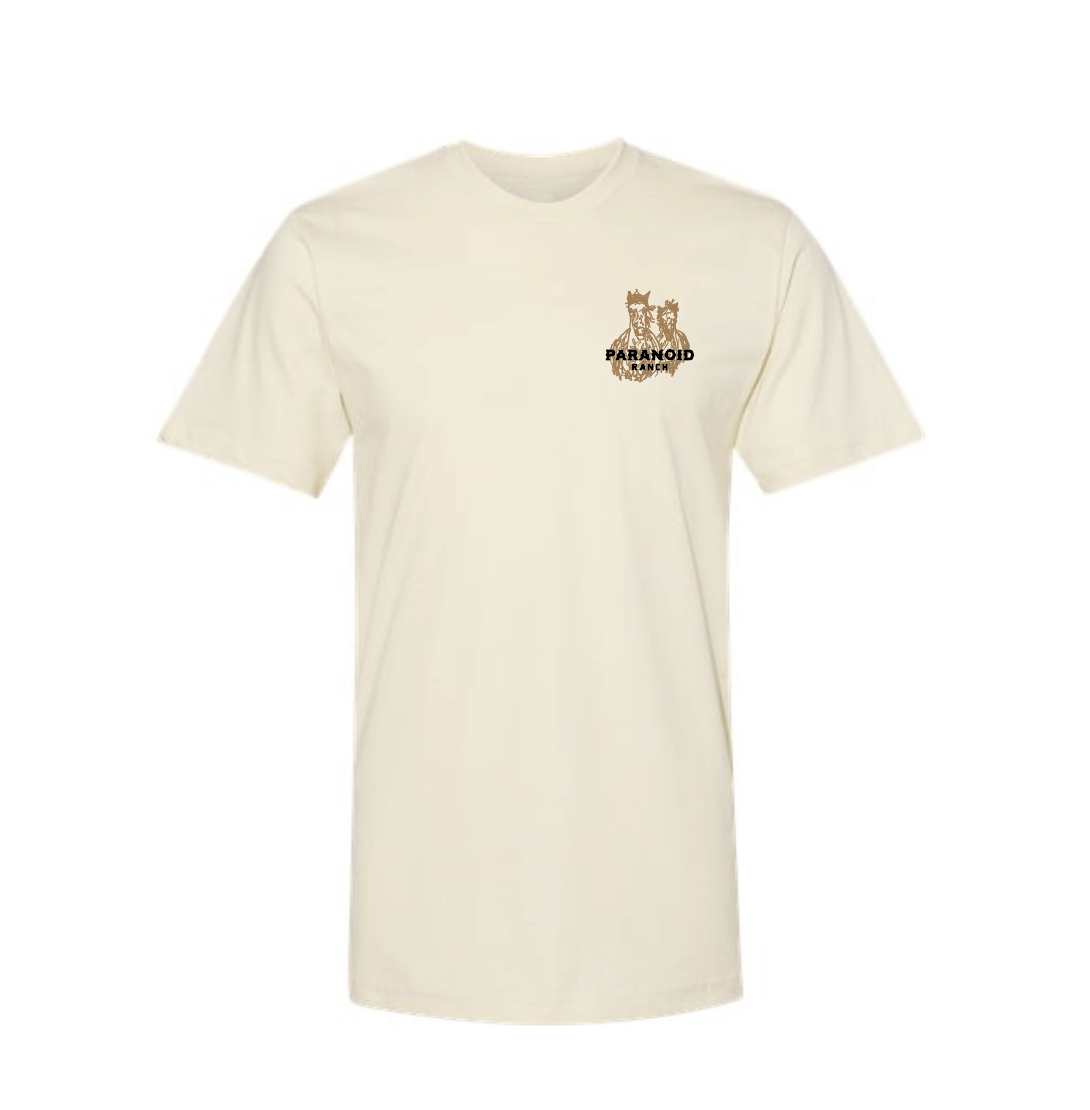 Paranoid Crest Tee - Paranoid Ranch