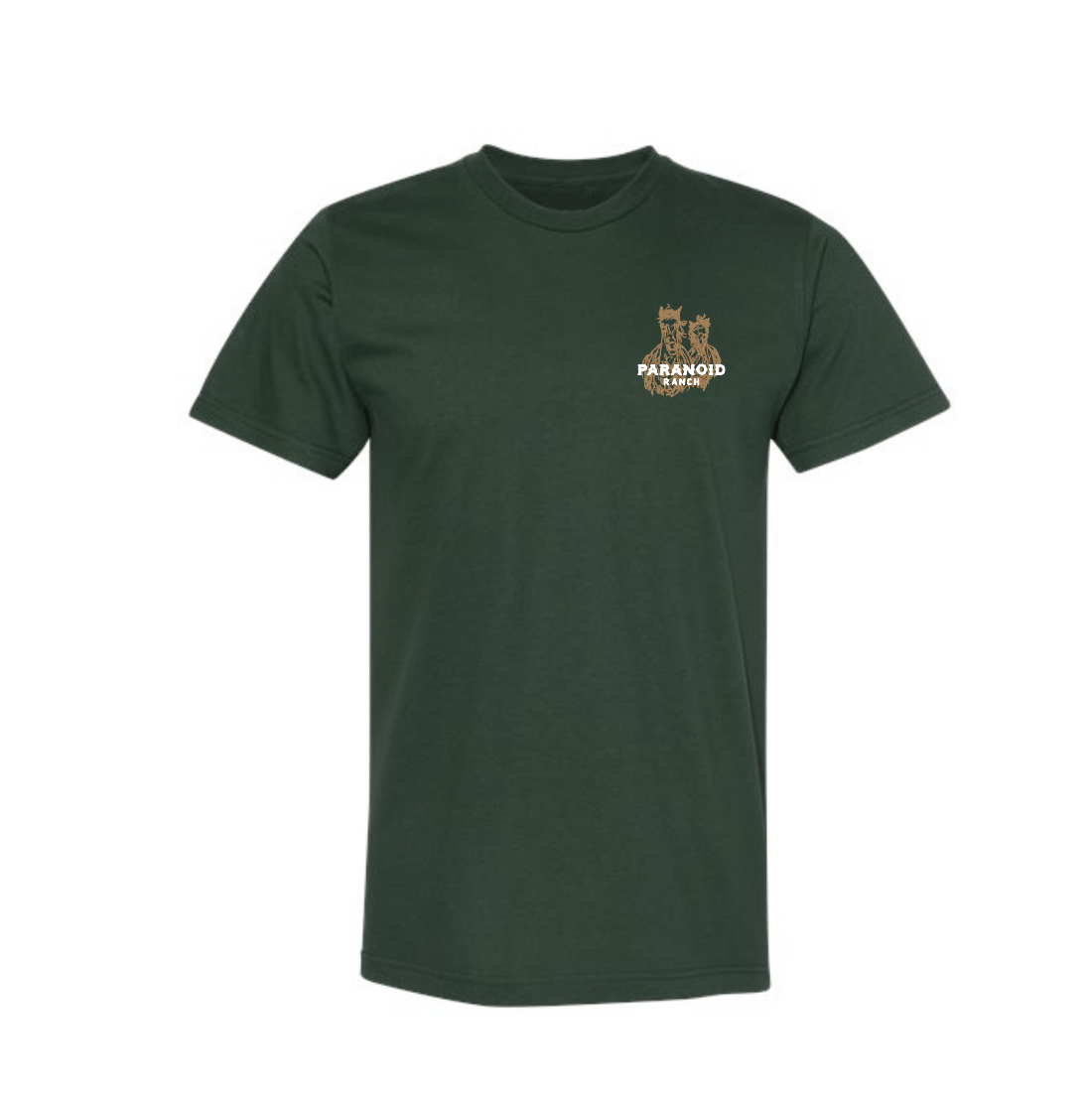 Paranoid Crest Tee - Paranoid Ranch
