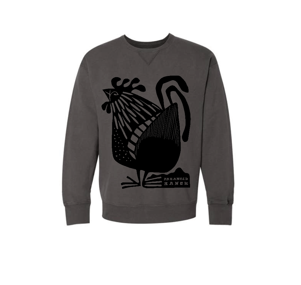 Paranoid Folk Crewneck - Paranoid Ranch