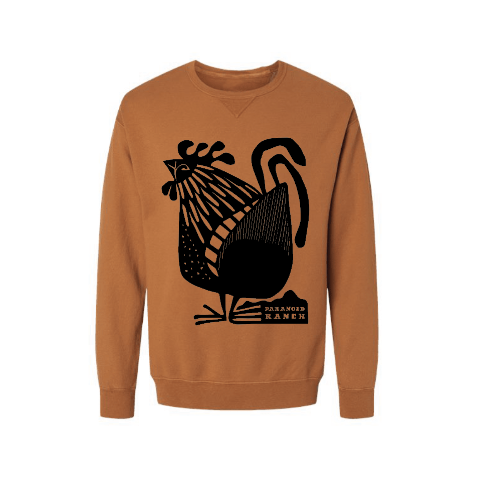 Paranoid Folk Crewneck - Paranoid Ranch