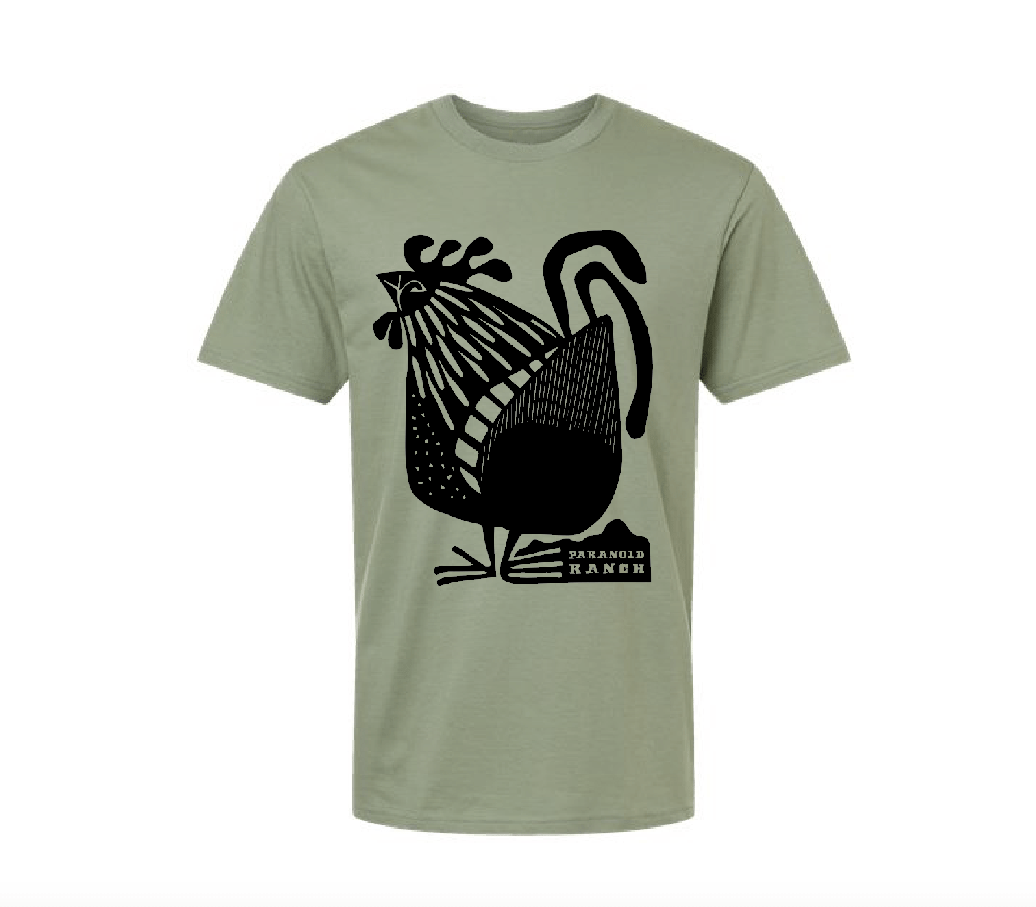 Paranoid Folk Tee - Paranoid Ranch