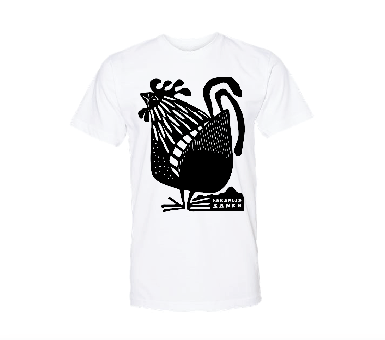 Paranoid Folk Tee - Paranoid Ranch