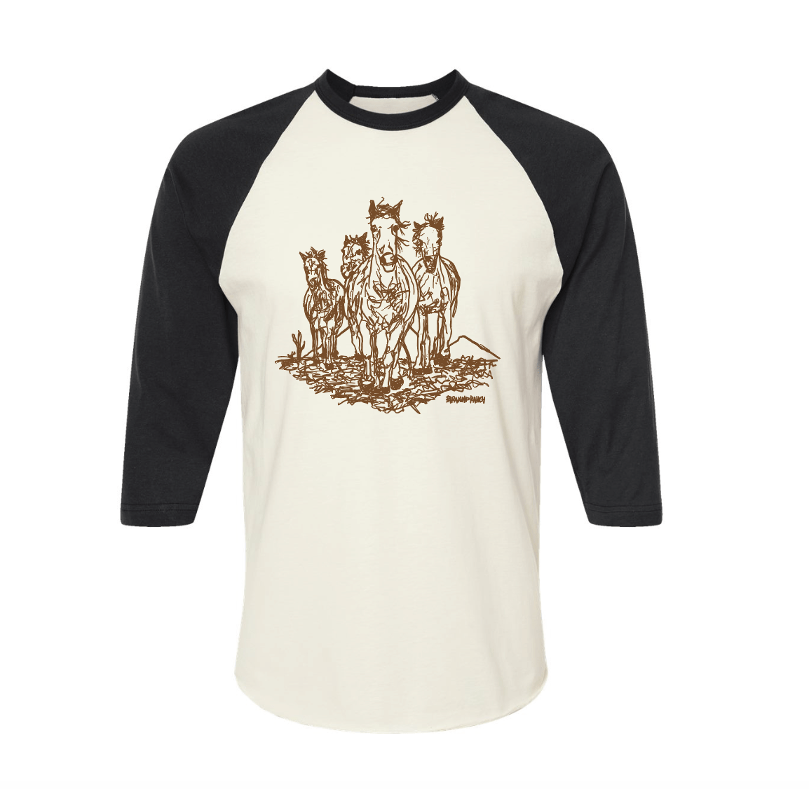 Paranoid Lambert Raglan - Paranoid Ranch