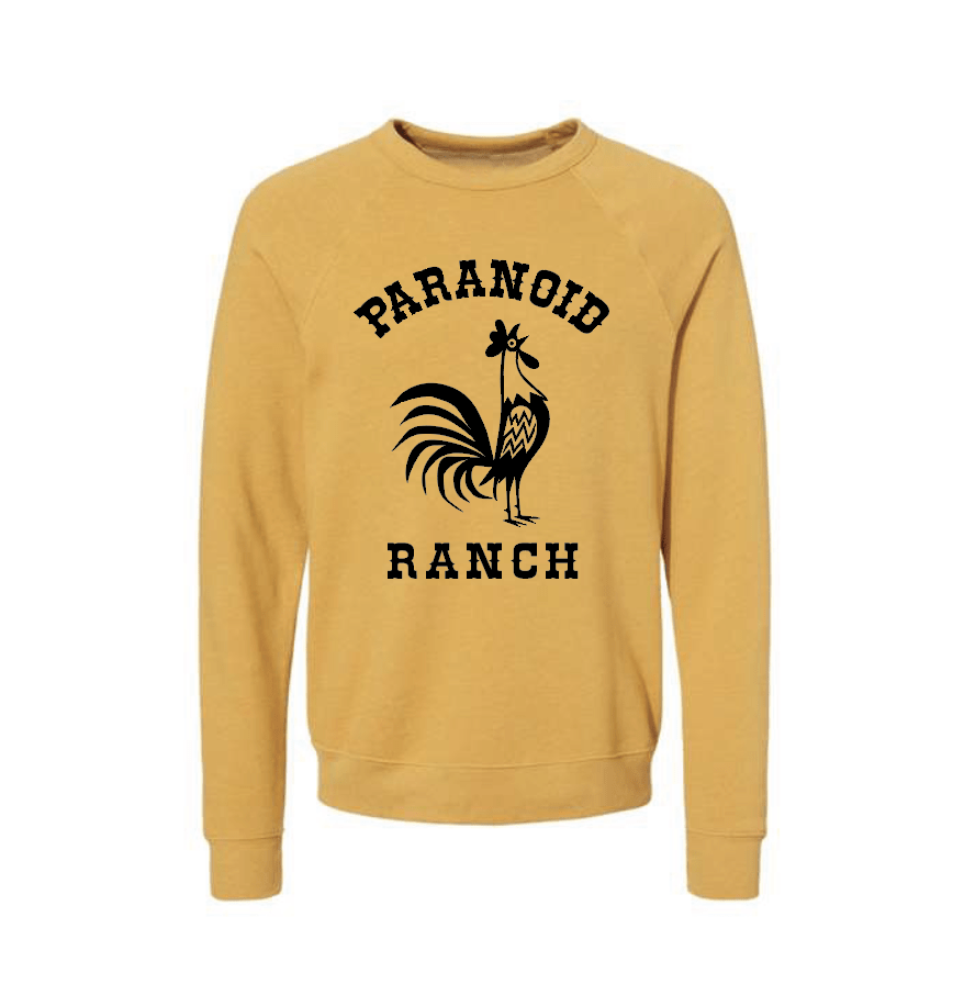 Paranoid Rooster Crewneck - Paranoid Ranch