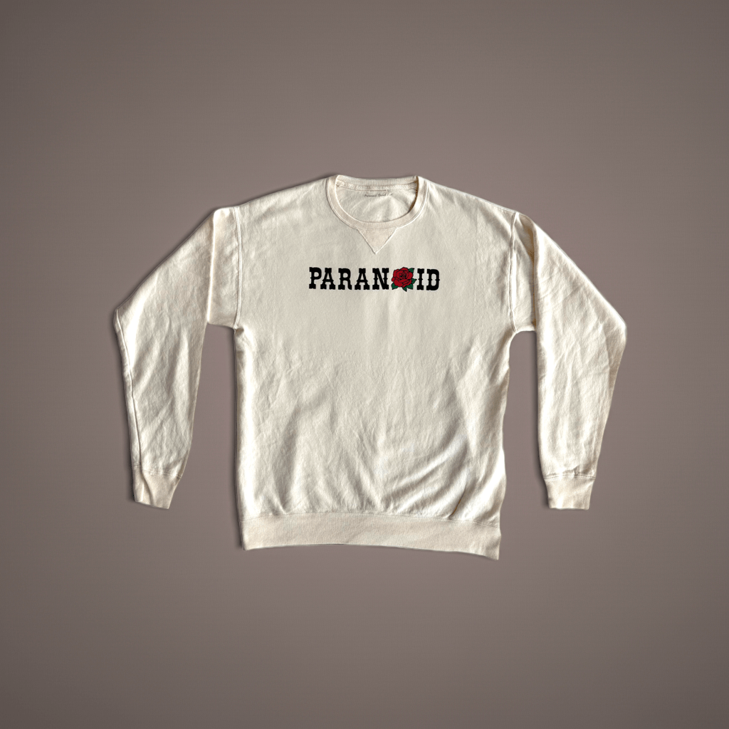 Paranoid Vintage Washed Crewneck - Paranoid Ranch
