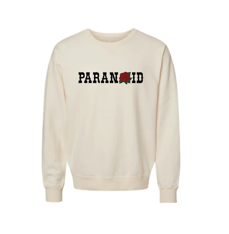 Paranoid Vintage Washed Crewneck - Paranoid Ranch