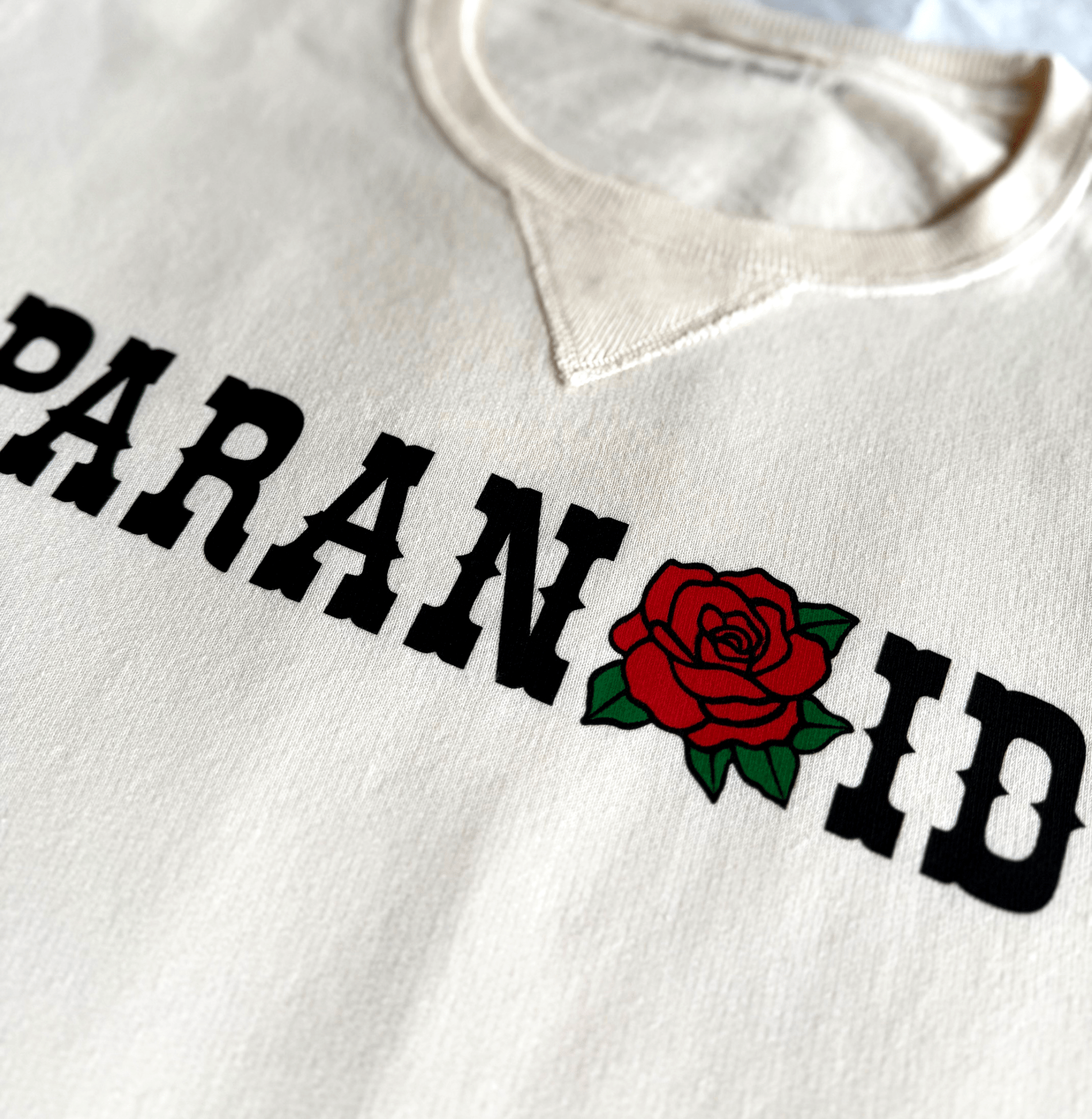 Paranoid Vintage Washed Crewneck - Paranoid Ranch