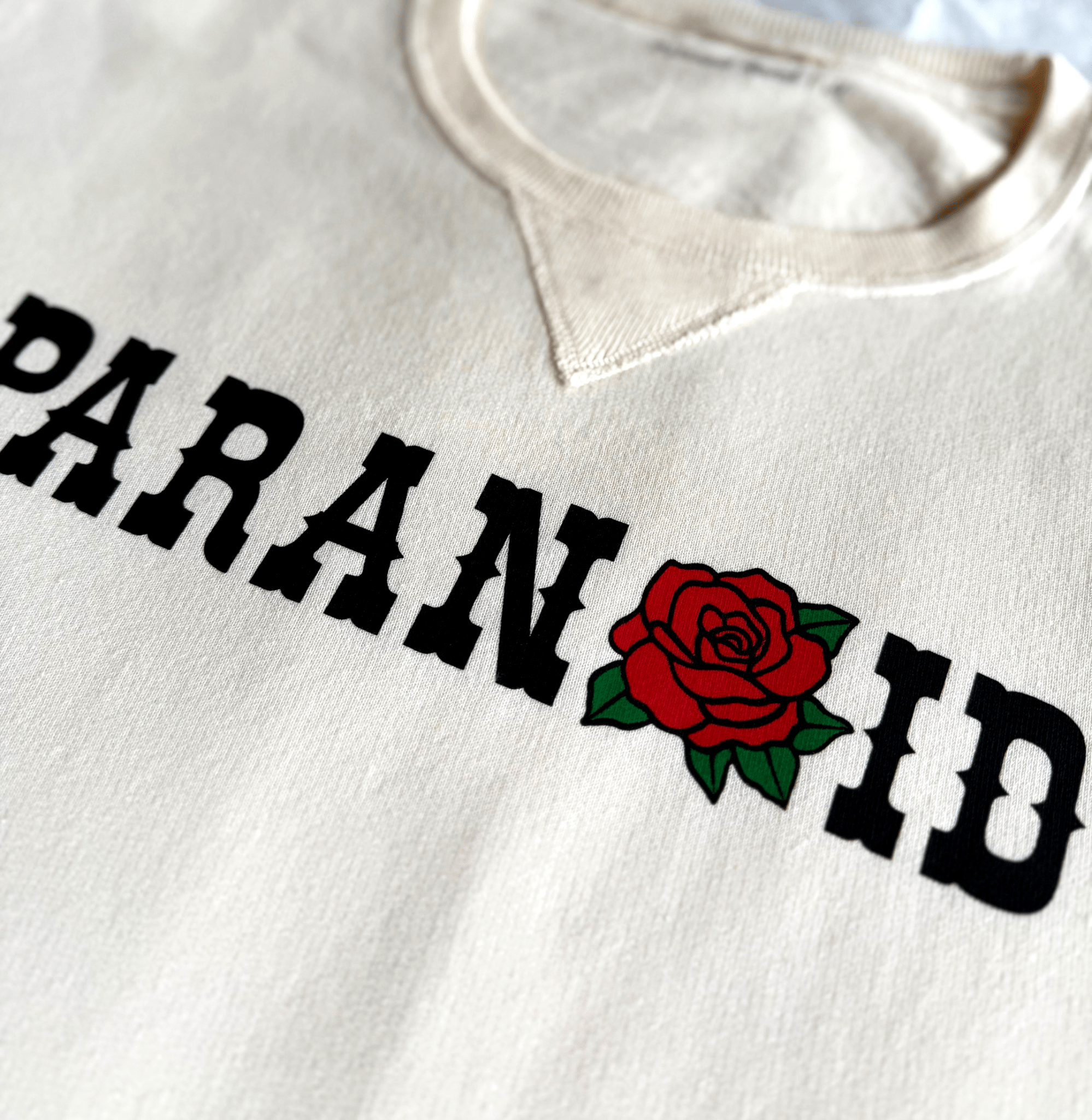 Paranoid Vintage Washed Crewneck - Paranoid Ranch